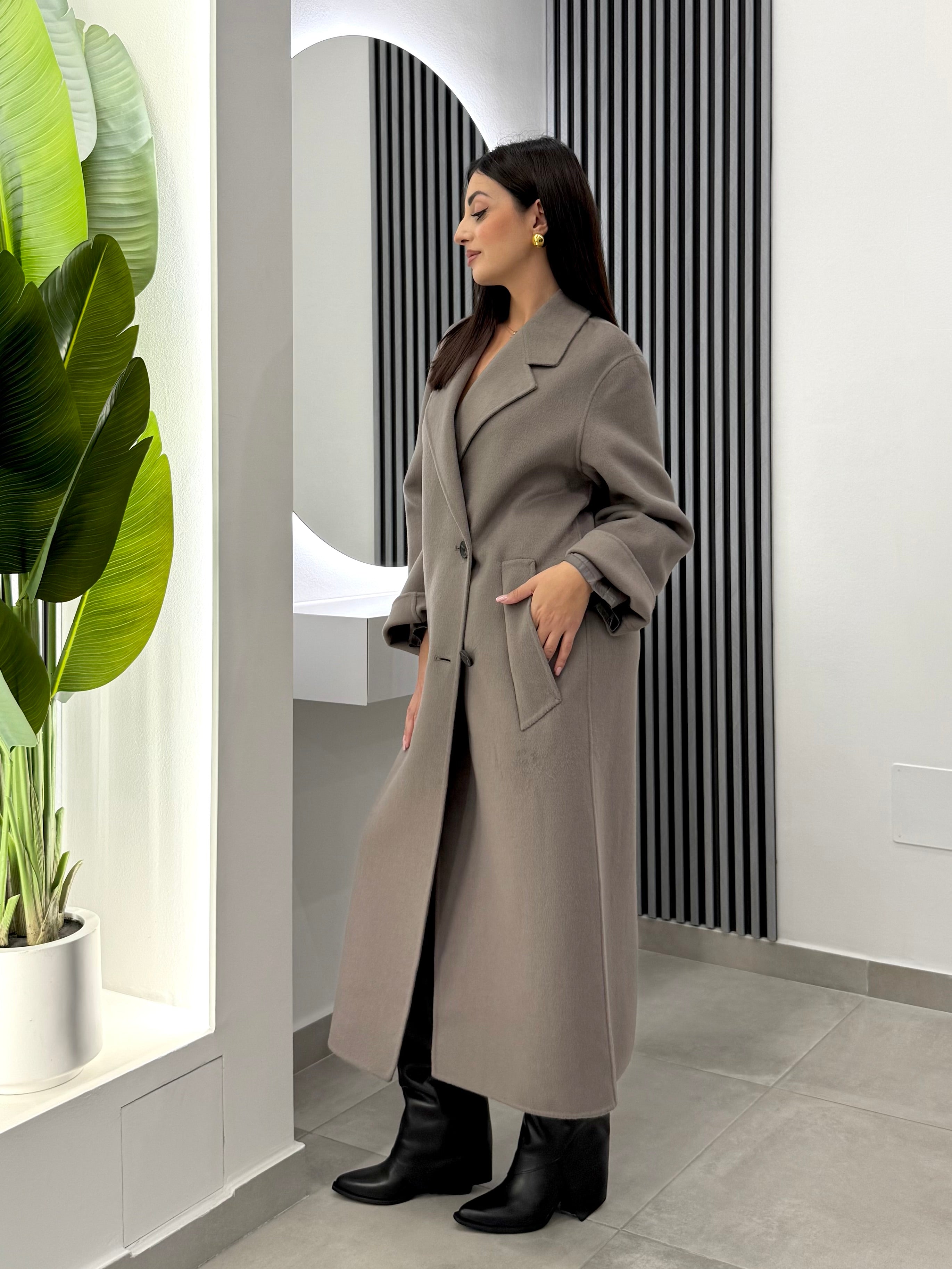 Park Place - Cappotto Diane Taupe