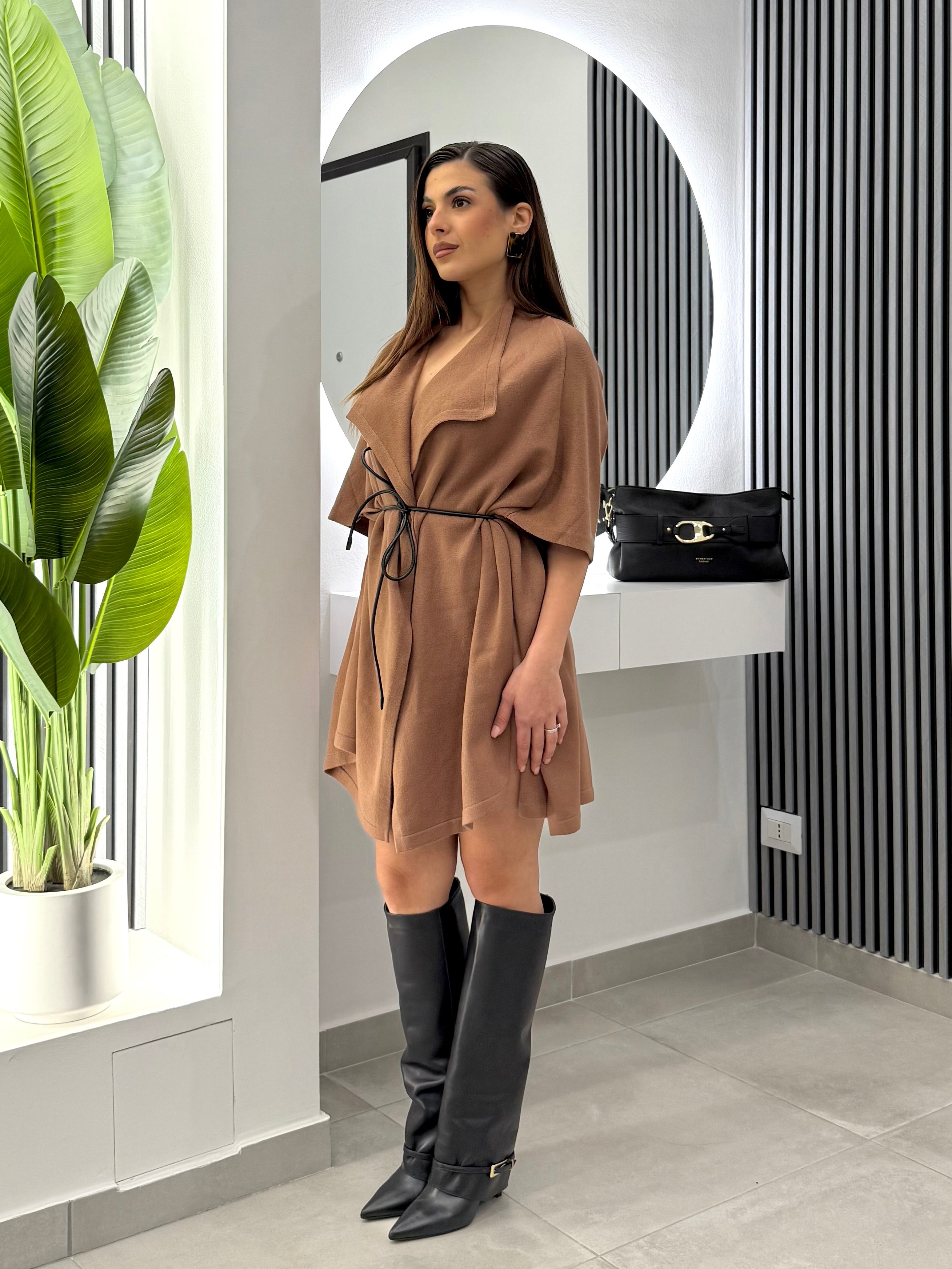 No Secrets - Cardigan Tokyo Cammello