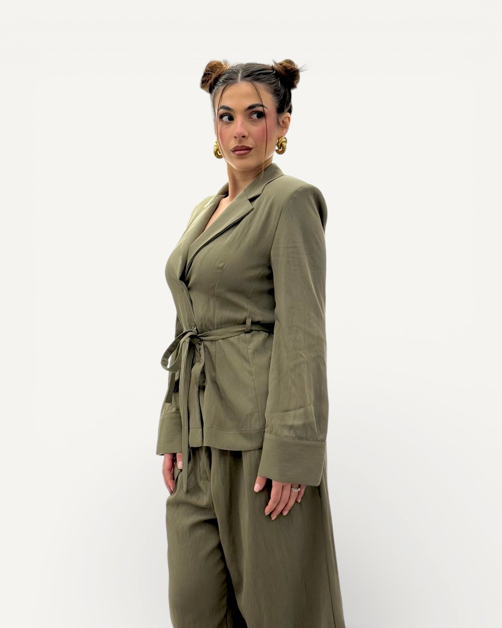 Kontatto - Giacca con Cintura