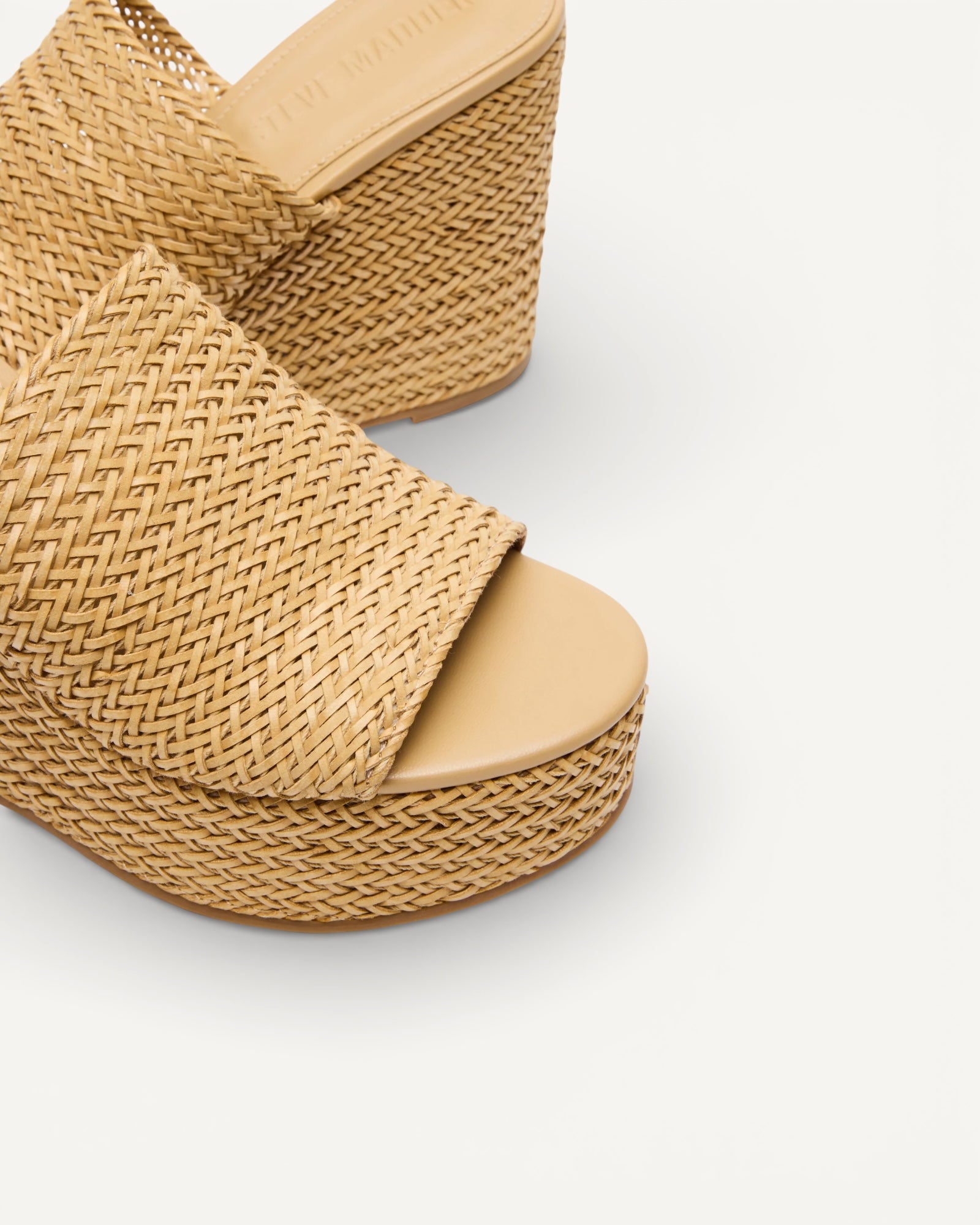 Steve Madden - Zeppa Cassi Natural Raffia