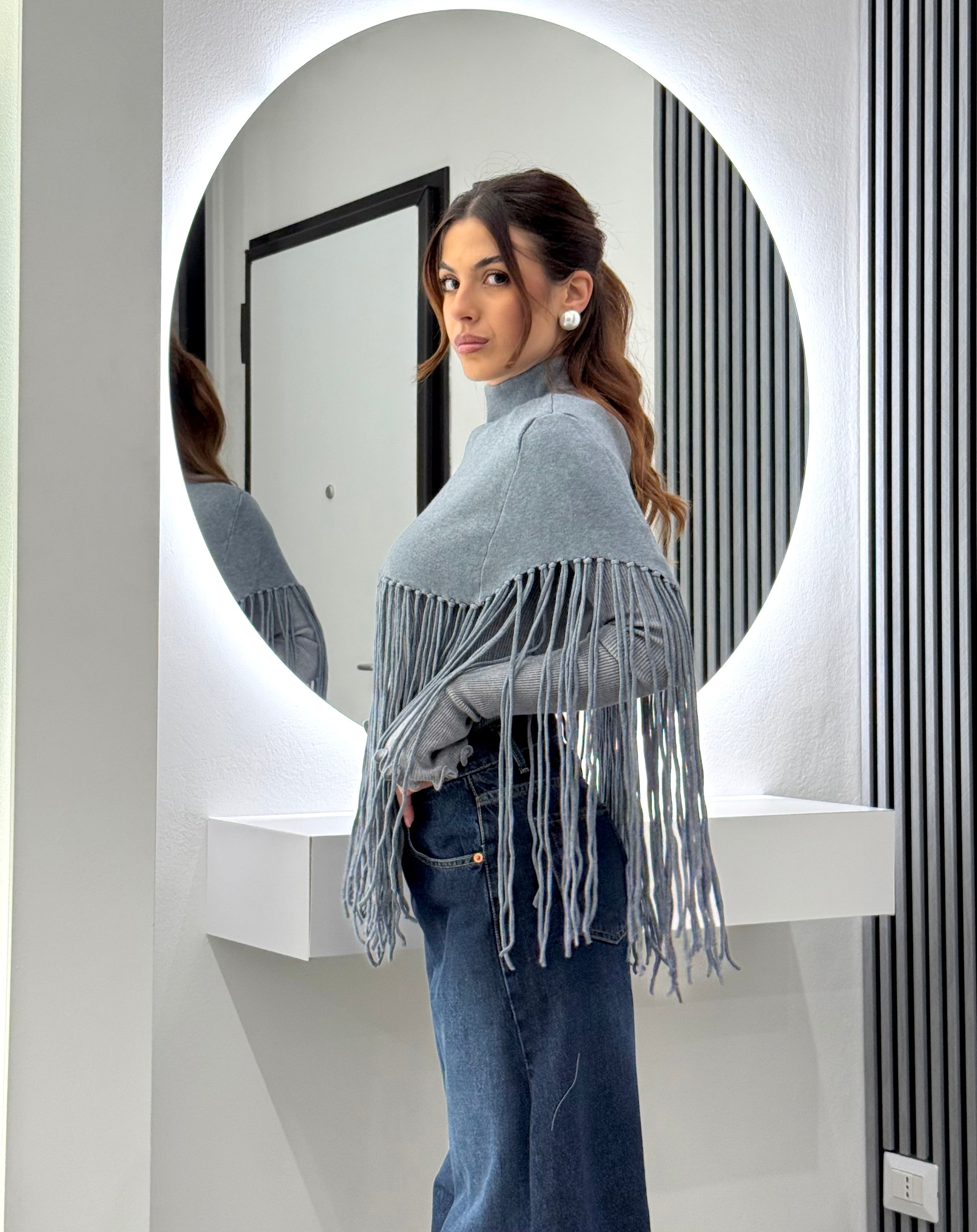 D'Elle Giulia Mastini - Coprispalle Frange