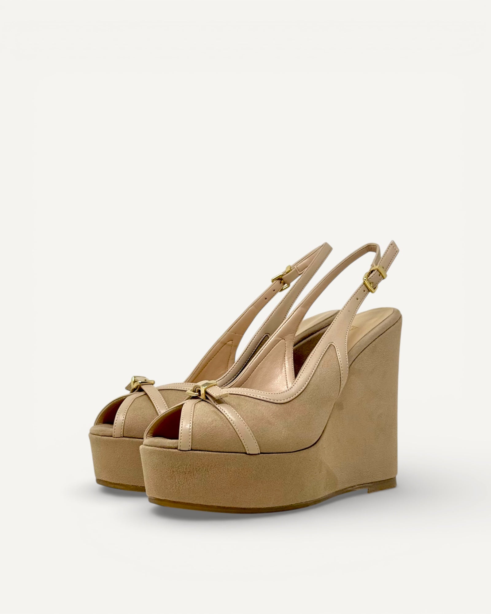 Albano - Zeppa Camoscio Nude