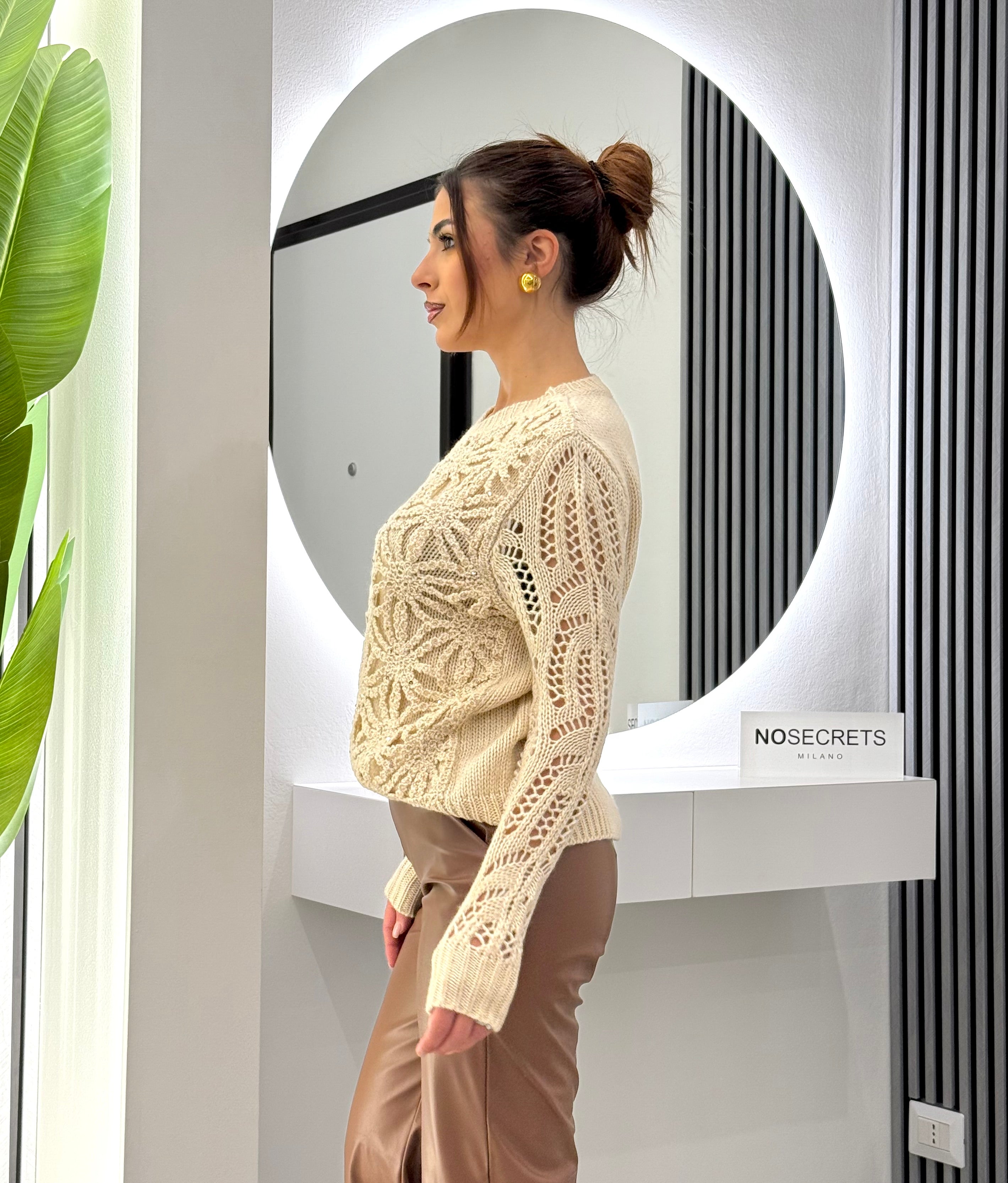 No Secrets - Maglia Crochet