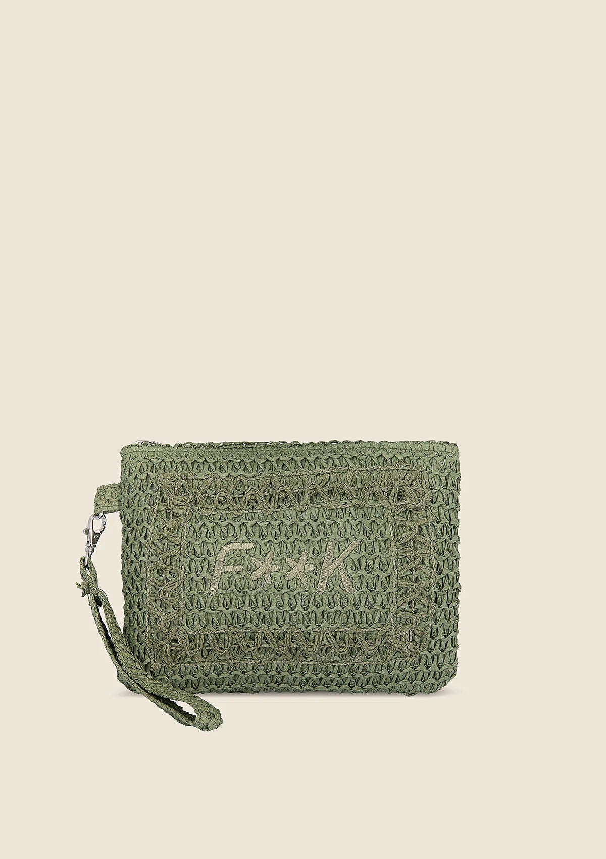 F**K - Mini Pochette Donna Verde A059-GN