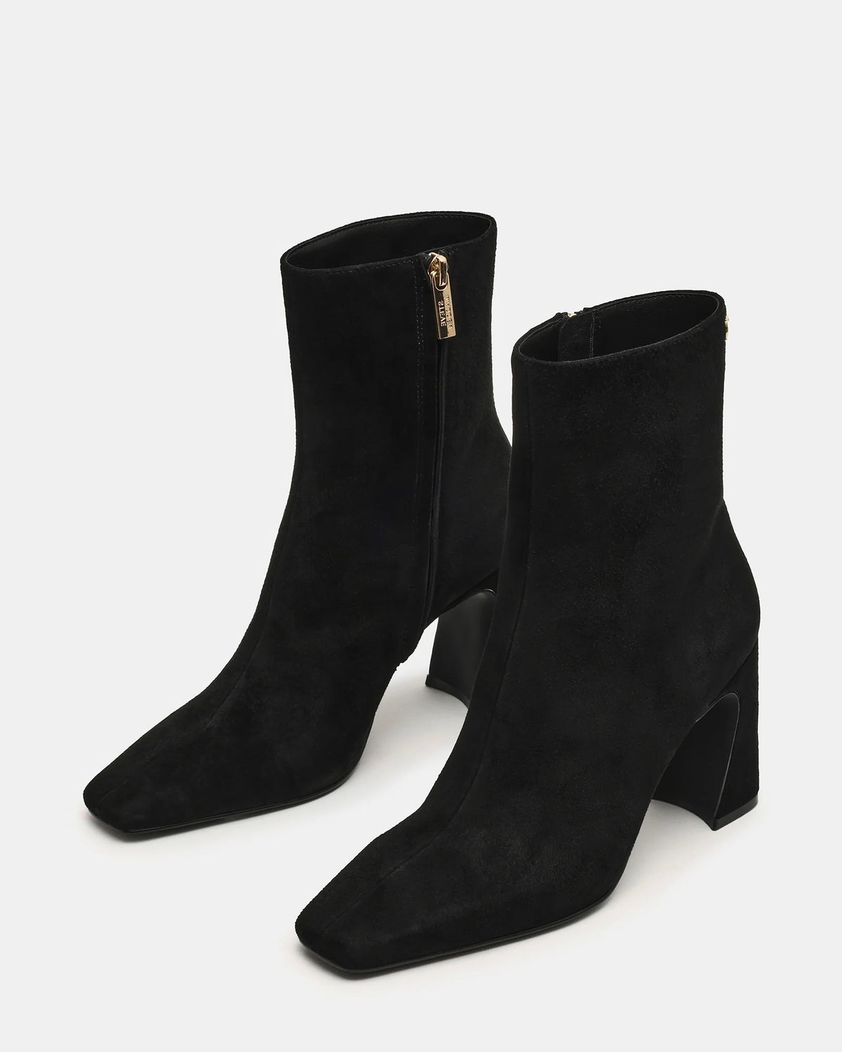 Steve Madden Flares - Tronchetto in Suede Nero