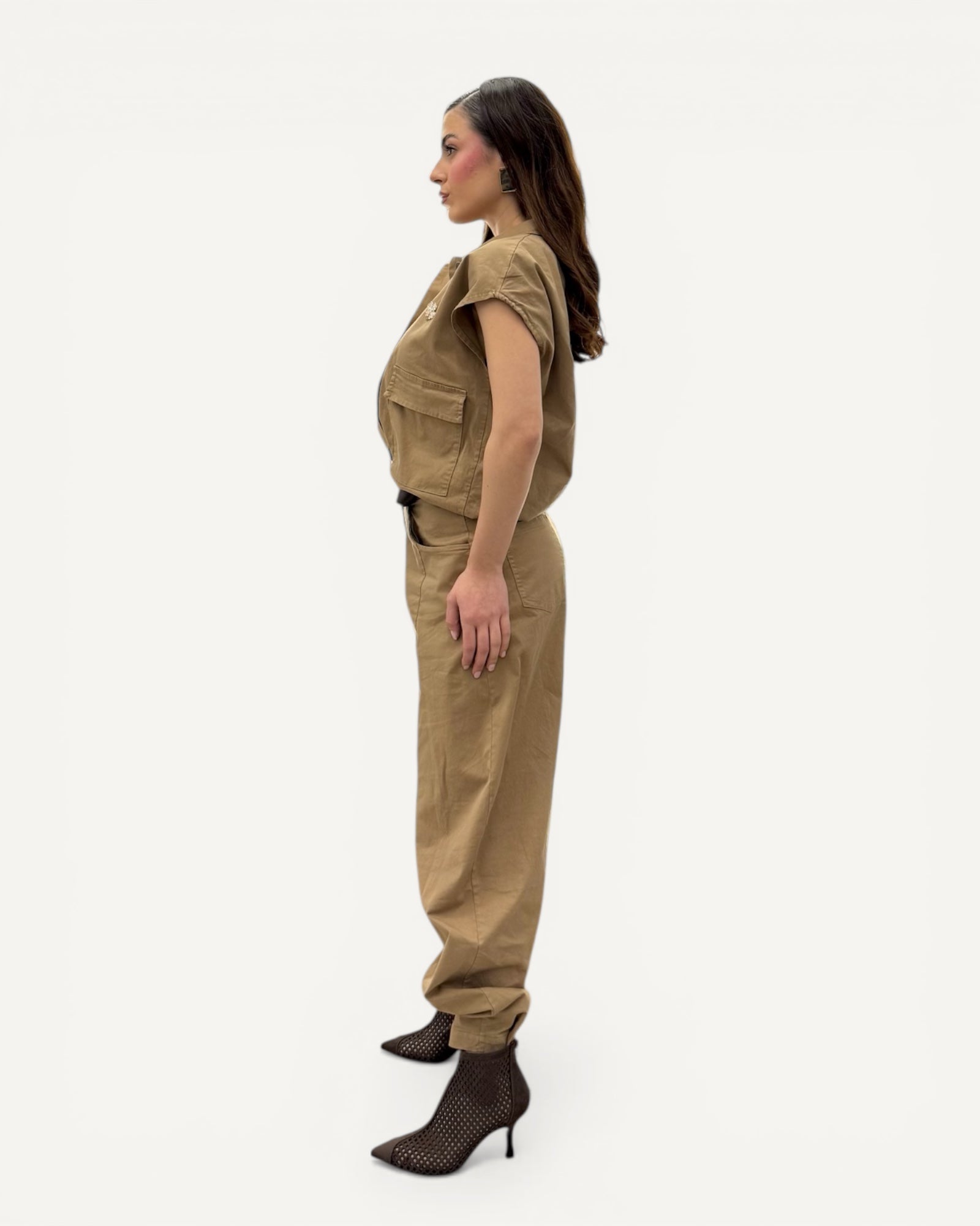 KikiSix - Gilet Over Fodera Maculata
