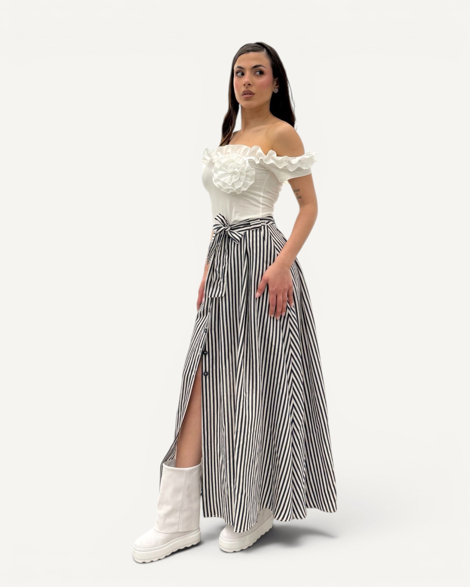 Hanita Couture - Gonna Lunga Cintura