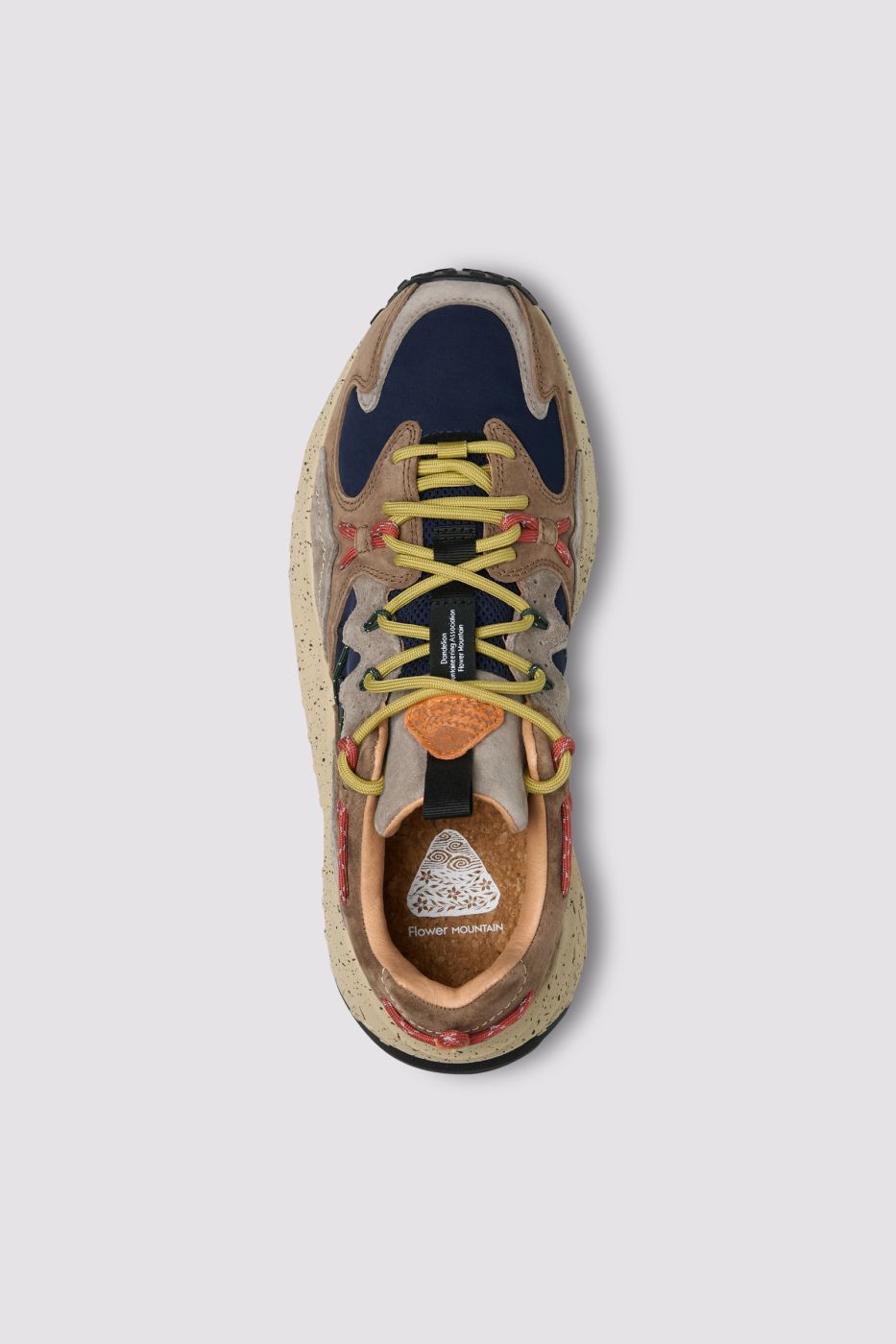Flower Mountain - Yamabushi Sneakers in suede e tessuto tecnico
