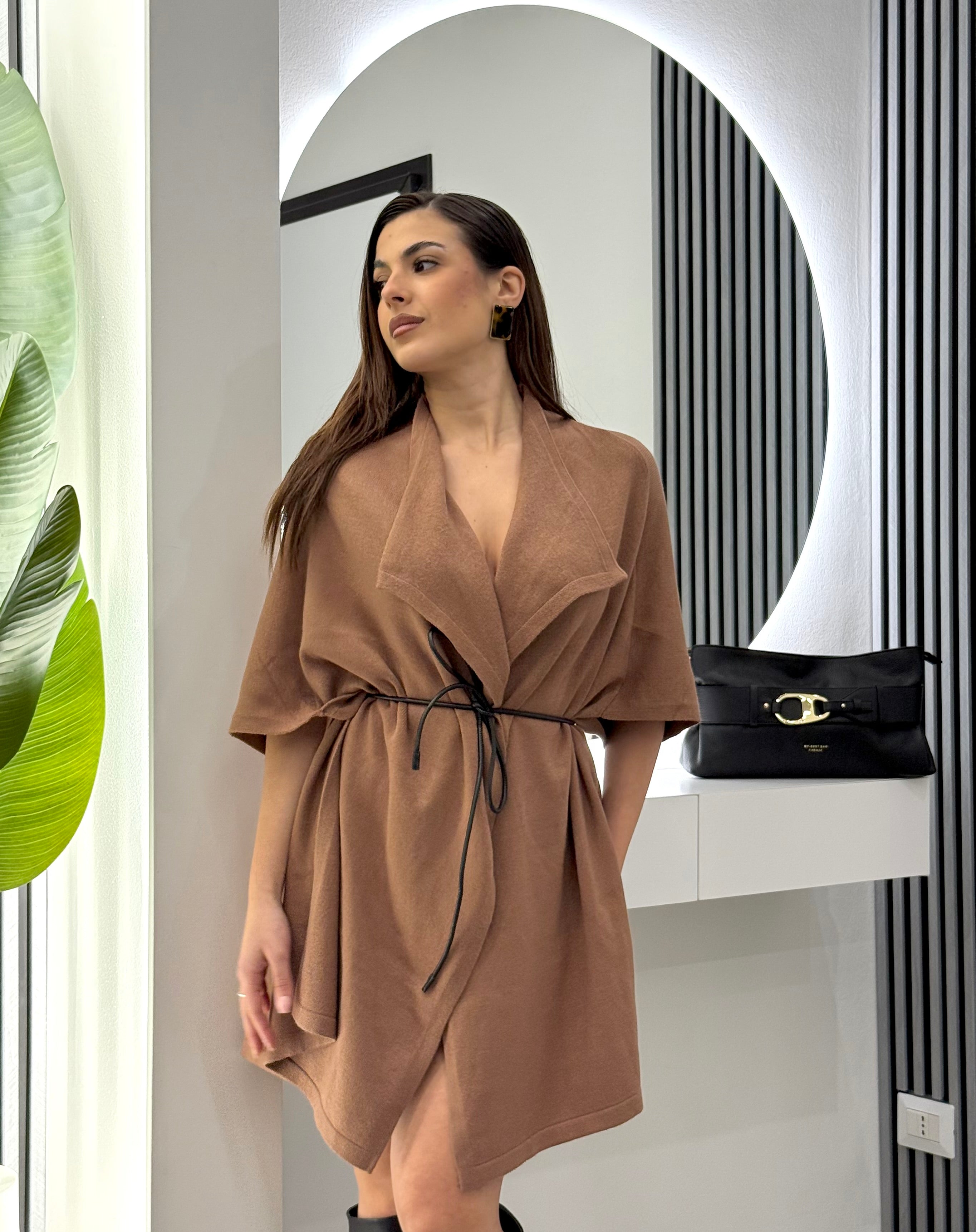 No Secrets - Cardigan Tokyo Cammello