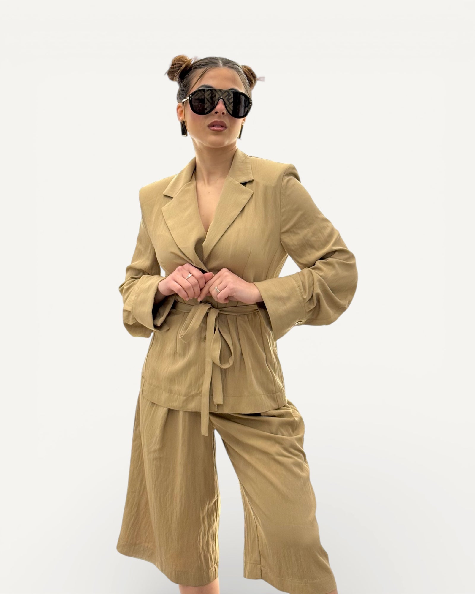 Kontatto - Giacca con Cintura