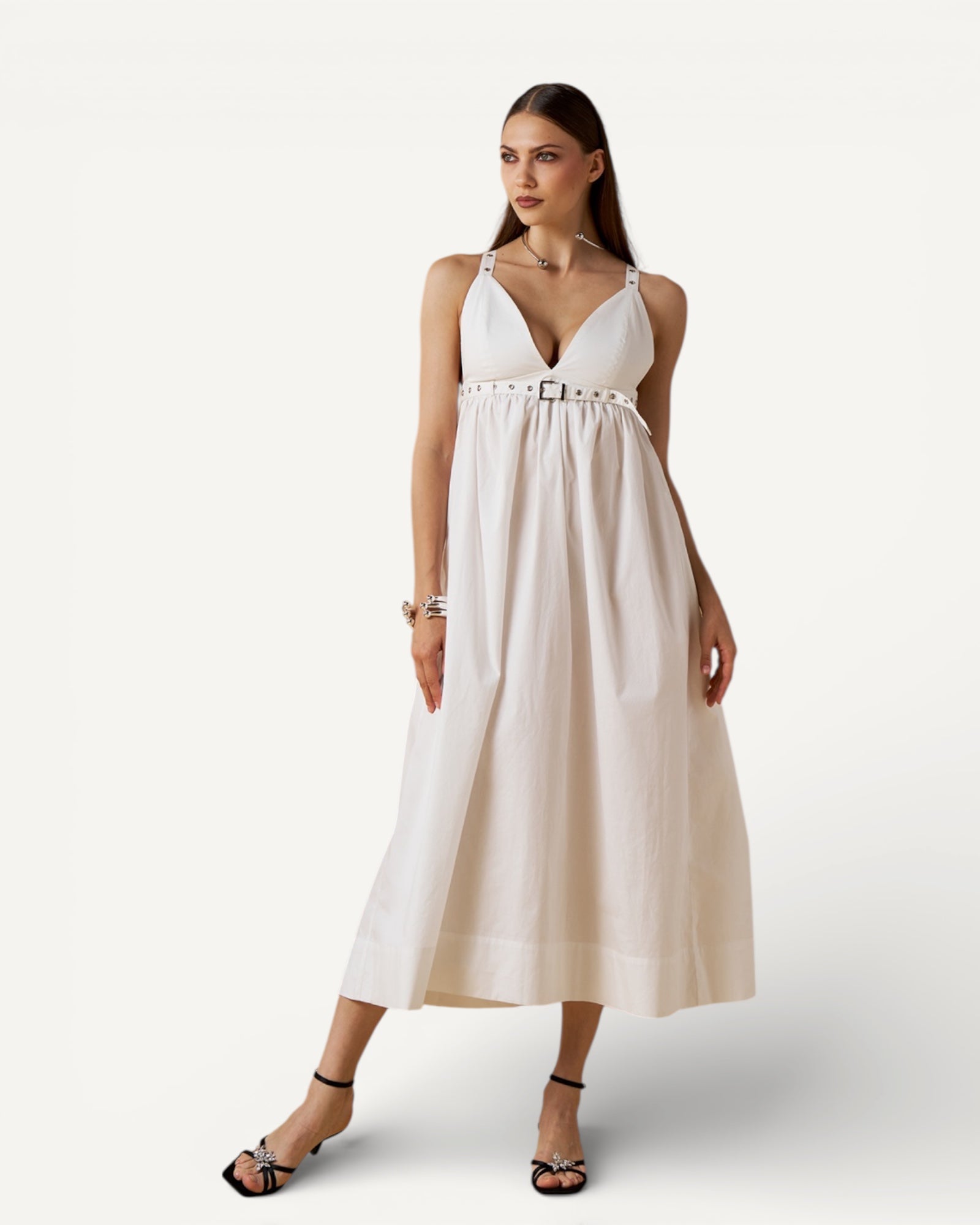 No Secrets - Abito Lungo Cintura