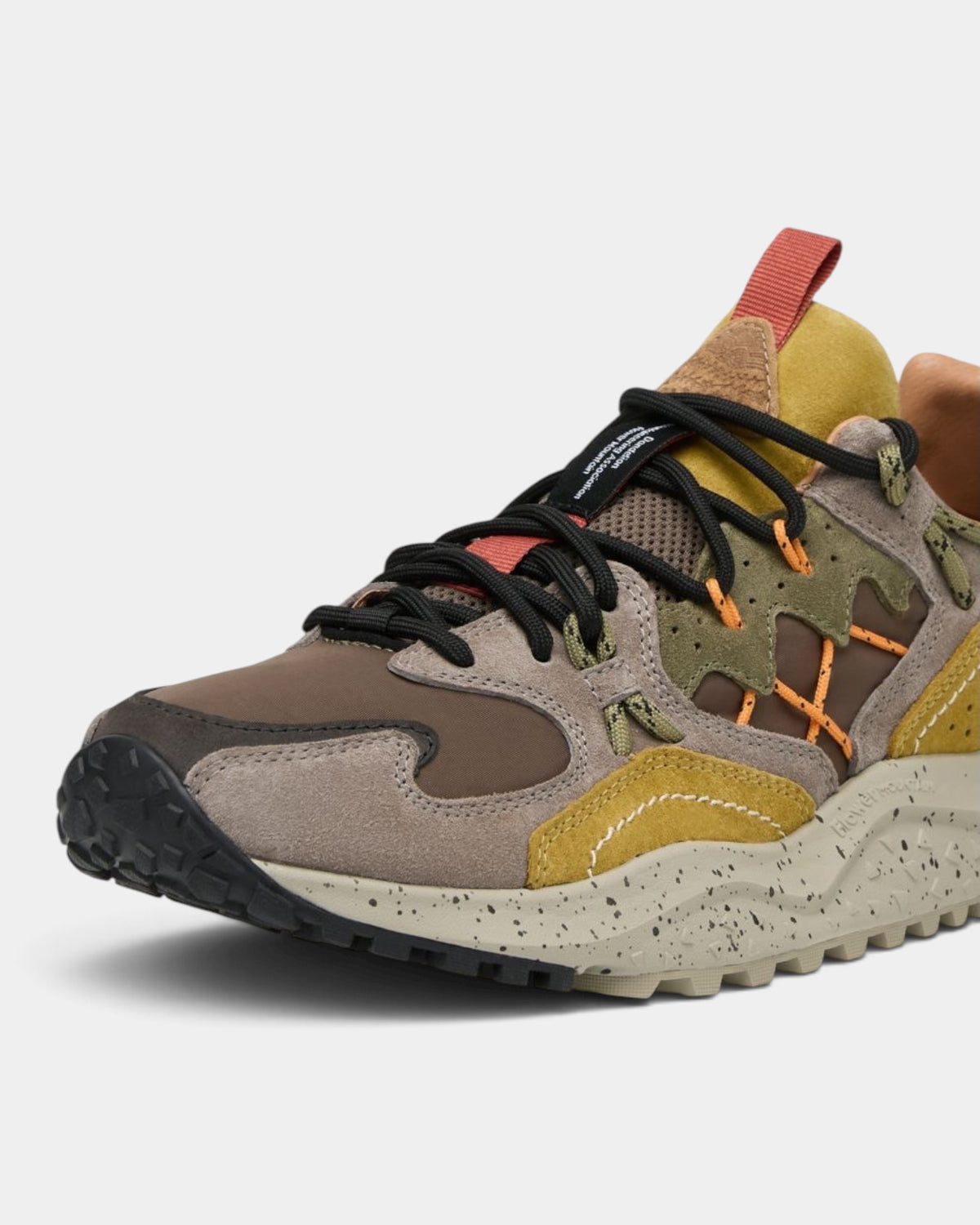 Flower Mountain - Yamabushi Sneakers in suede e tessuto tecnico