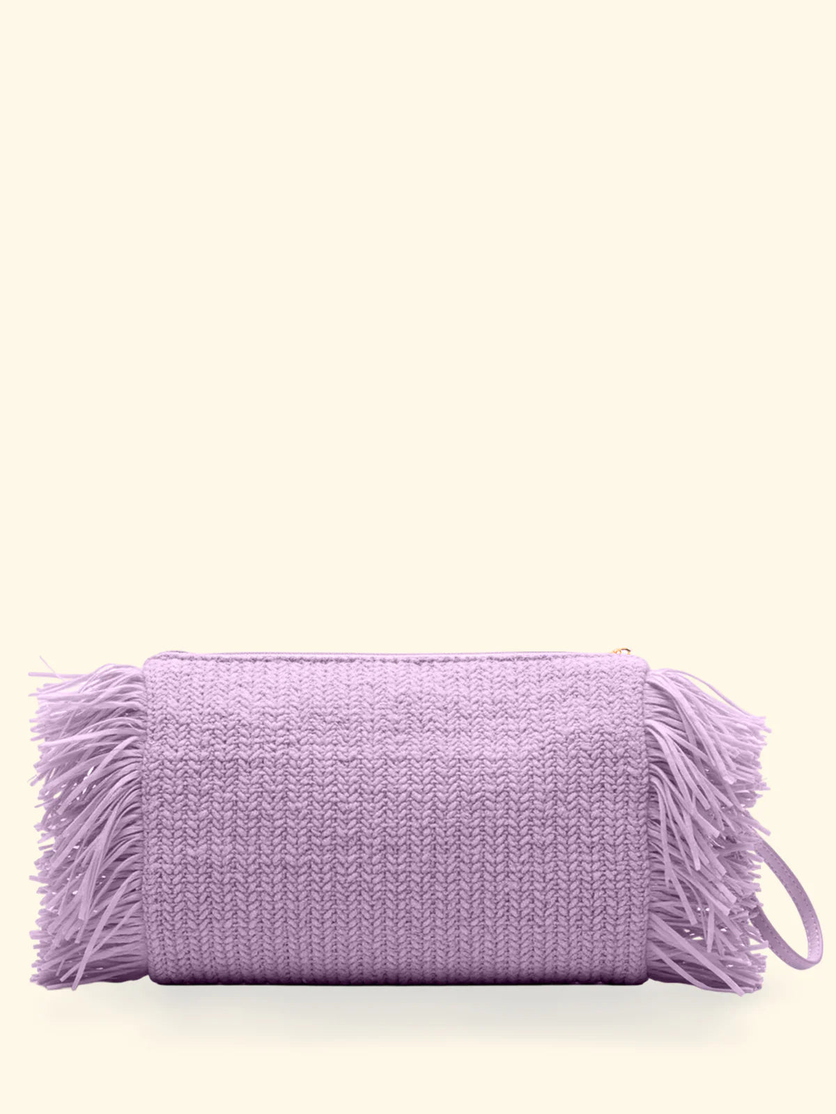 F**K - Maxi Pochette Paglia Frange e Zip SW0050-LC