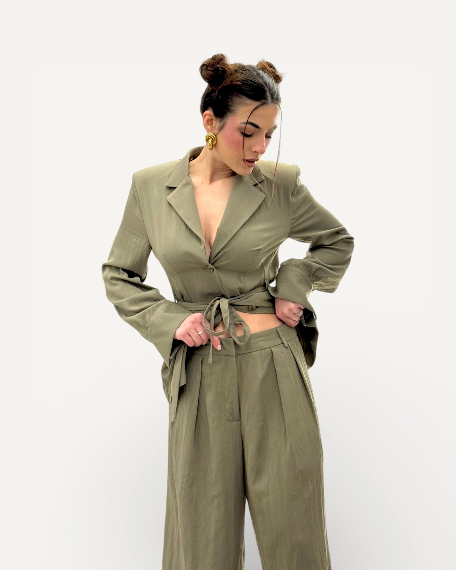 Kontatto - Giacca con Cintura