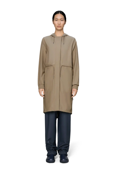 Rains - String W Parka Beige