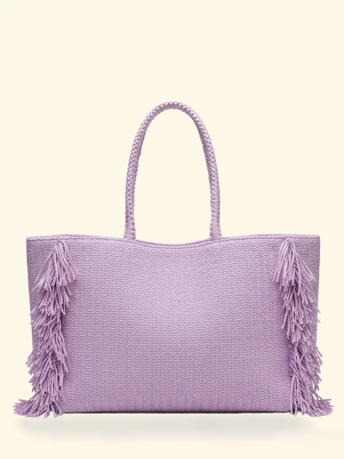 F**K - Maxi Bag Paglia Frange e Manici Rigidi SW0040-LC