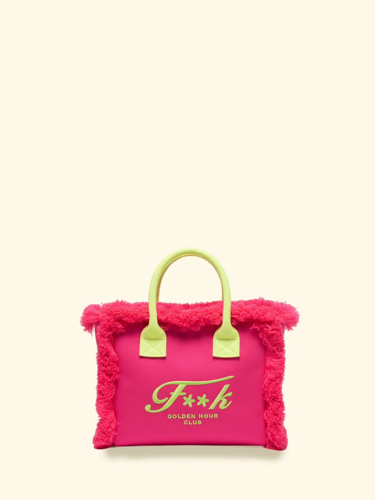 F**K - Cesto Bag Cotone Manici Imbottiti Tracolla Removibile SW0104-FX
