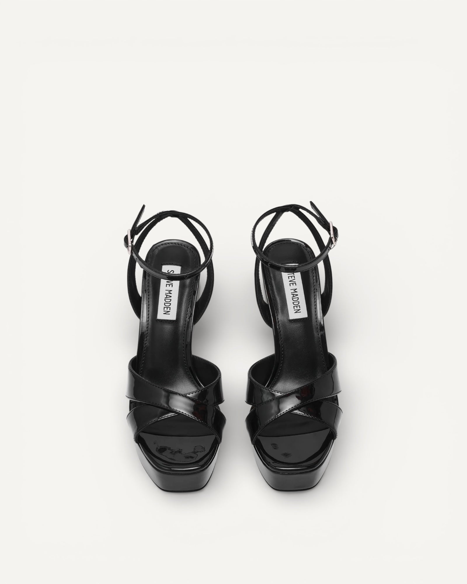 Steve Madden - Sandalo Raids Vernice Nero