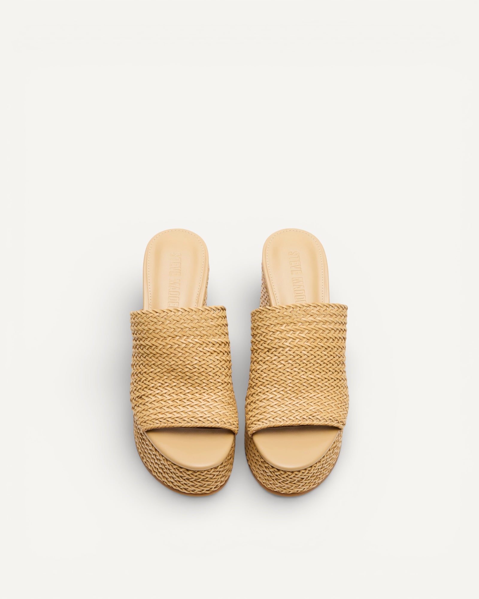 Steve Madden - Zeppa Cassi Natural Raffia