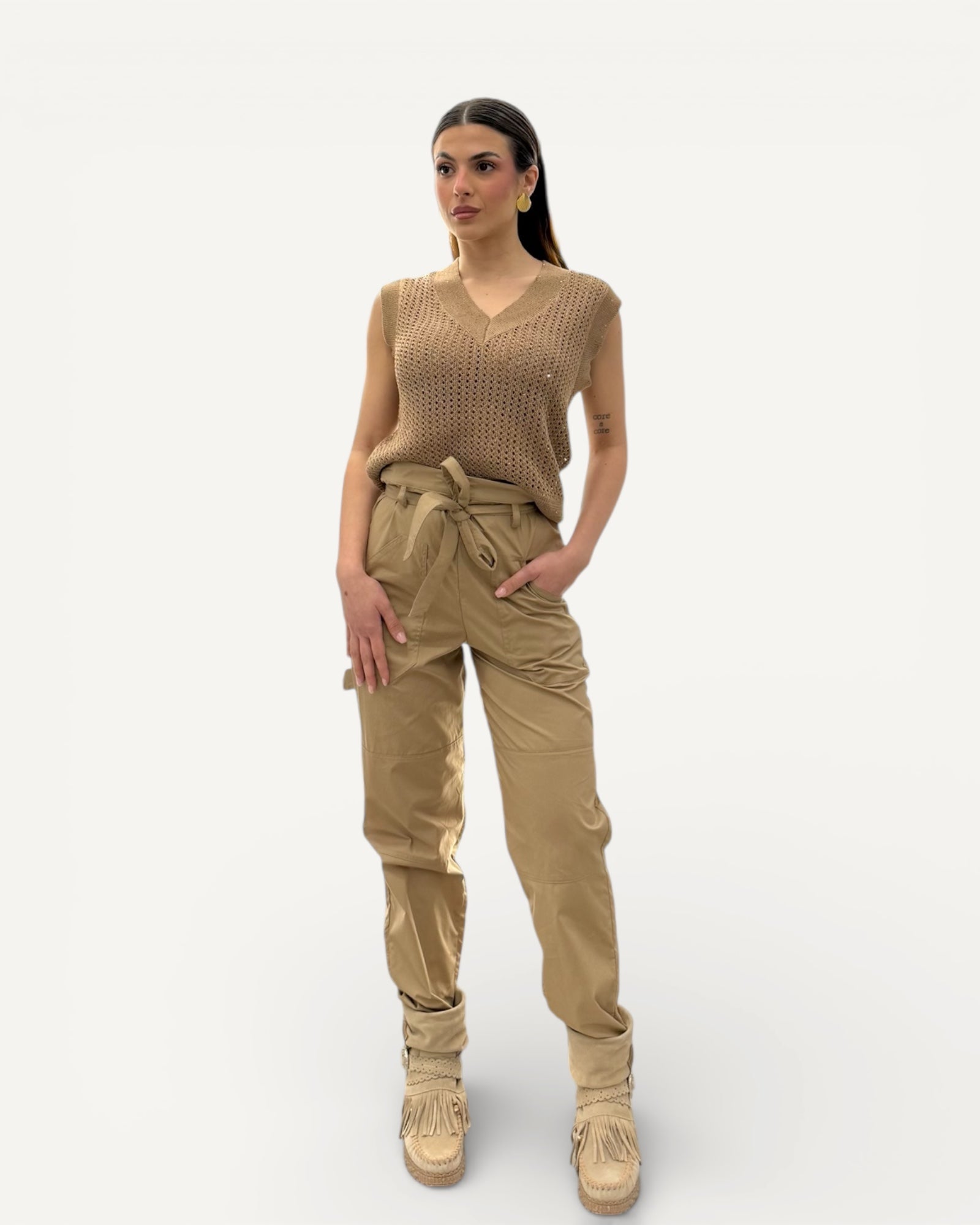 No Secrets - Pantalone Corolla Cotone