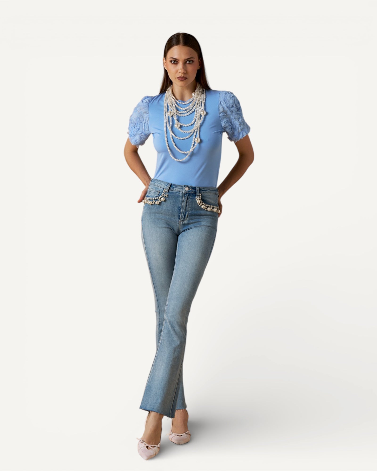 No Secrets - T-Shirt Maniche Rose