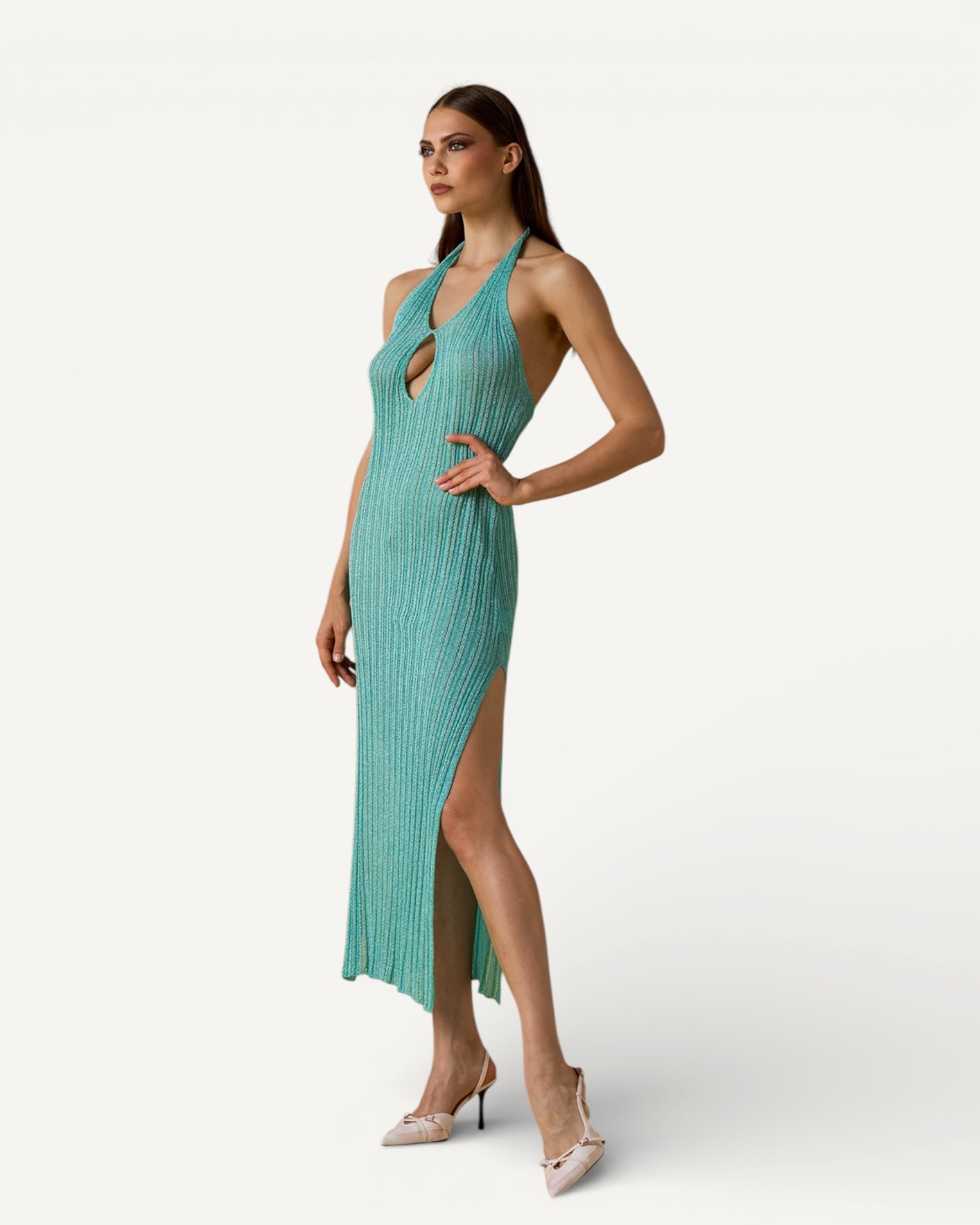 No Secrets - Abito Goccia Lurex