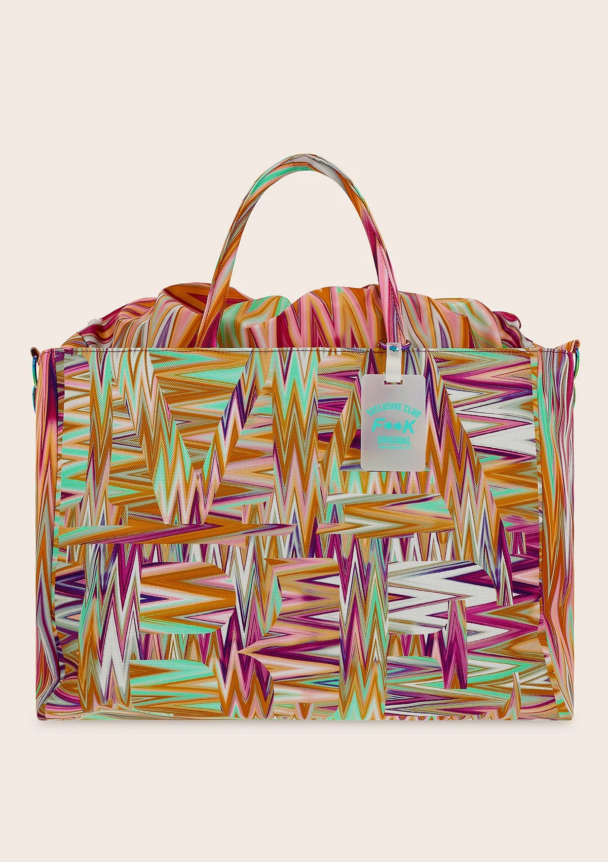 F**K - Borsa Mare Canvas Donna F**K Fantasia A030-X11