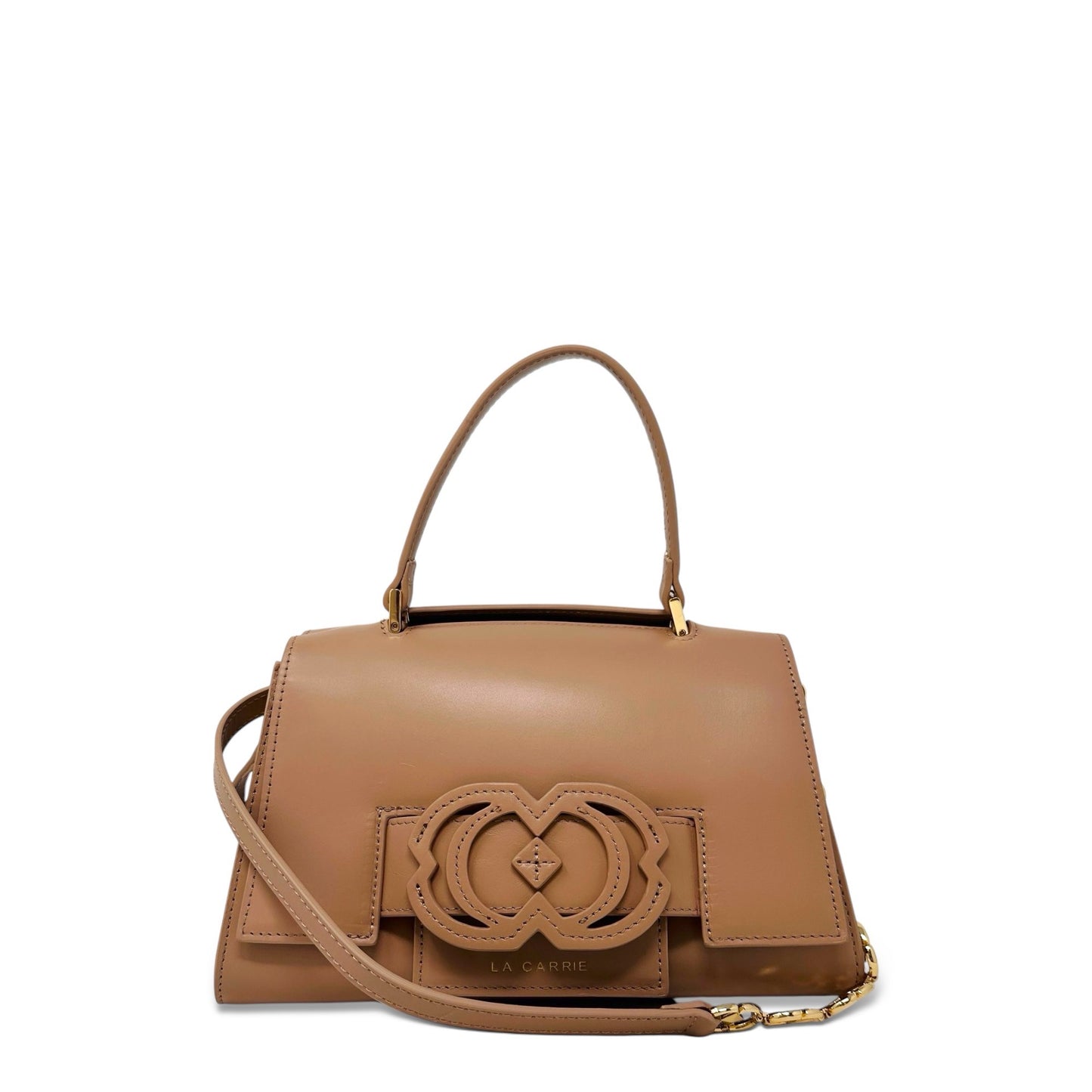 La Carrie Bag - Beige Finger Bag