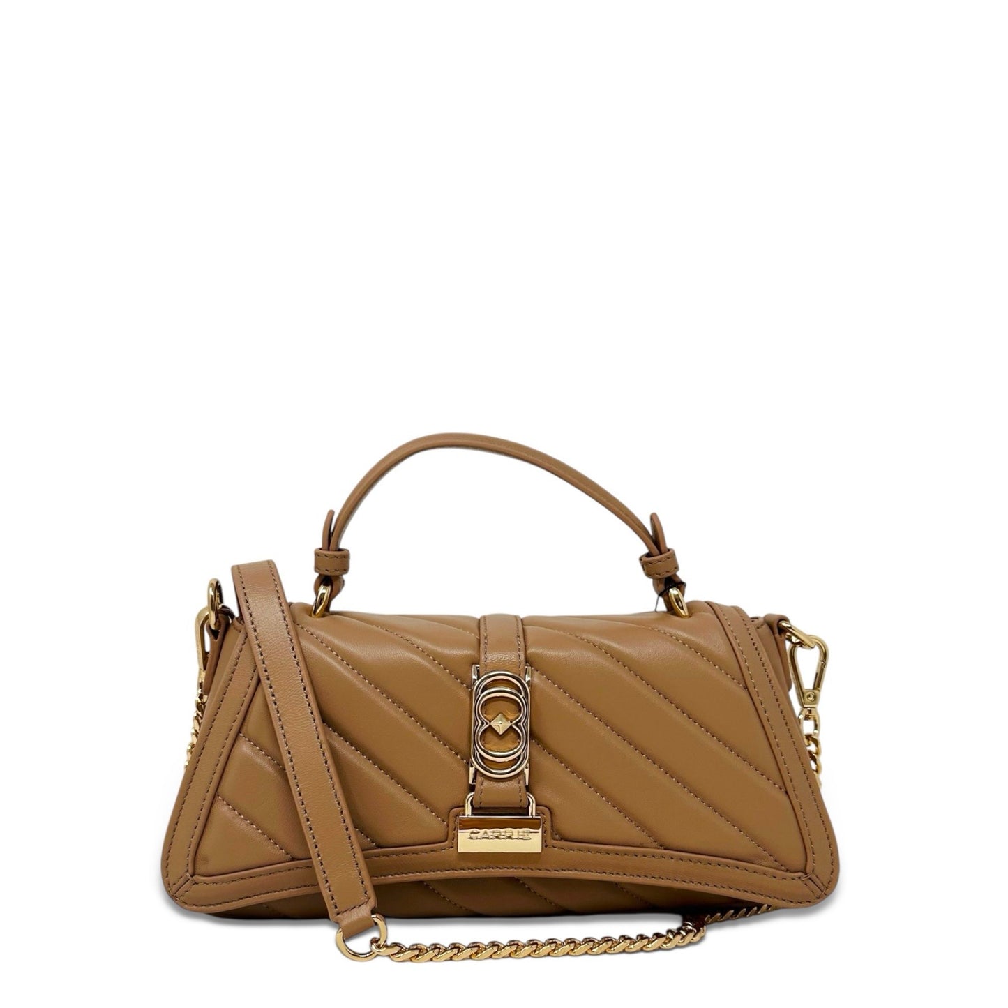 La Carrie Bag - Beige Plumar Bag