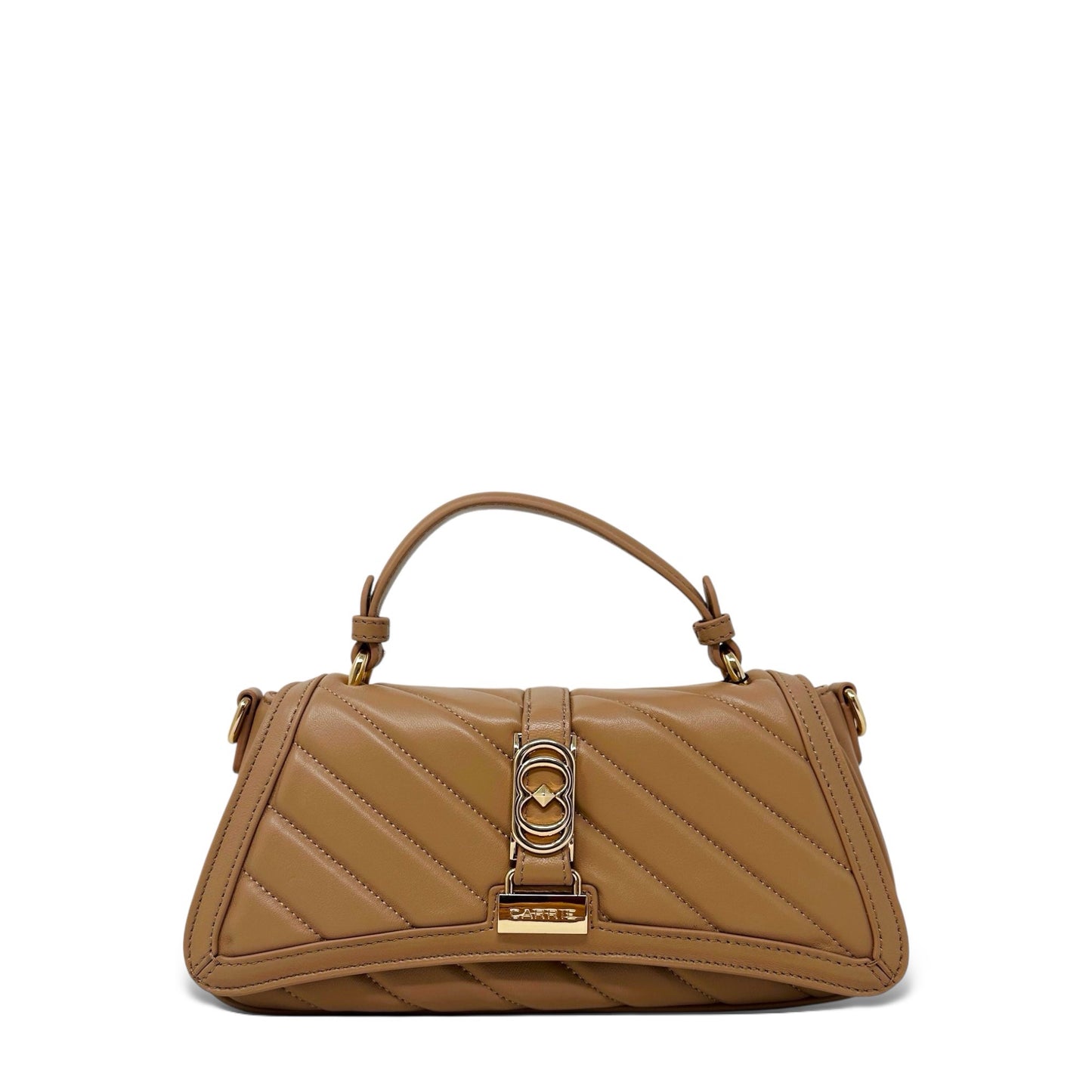 La Carrie Bag - Beige Plumar Bag