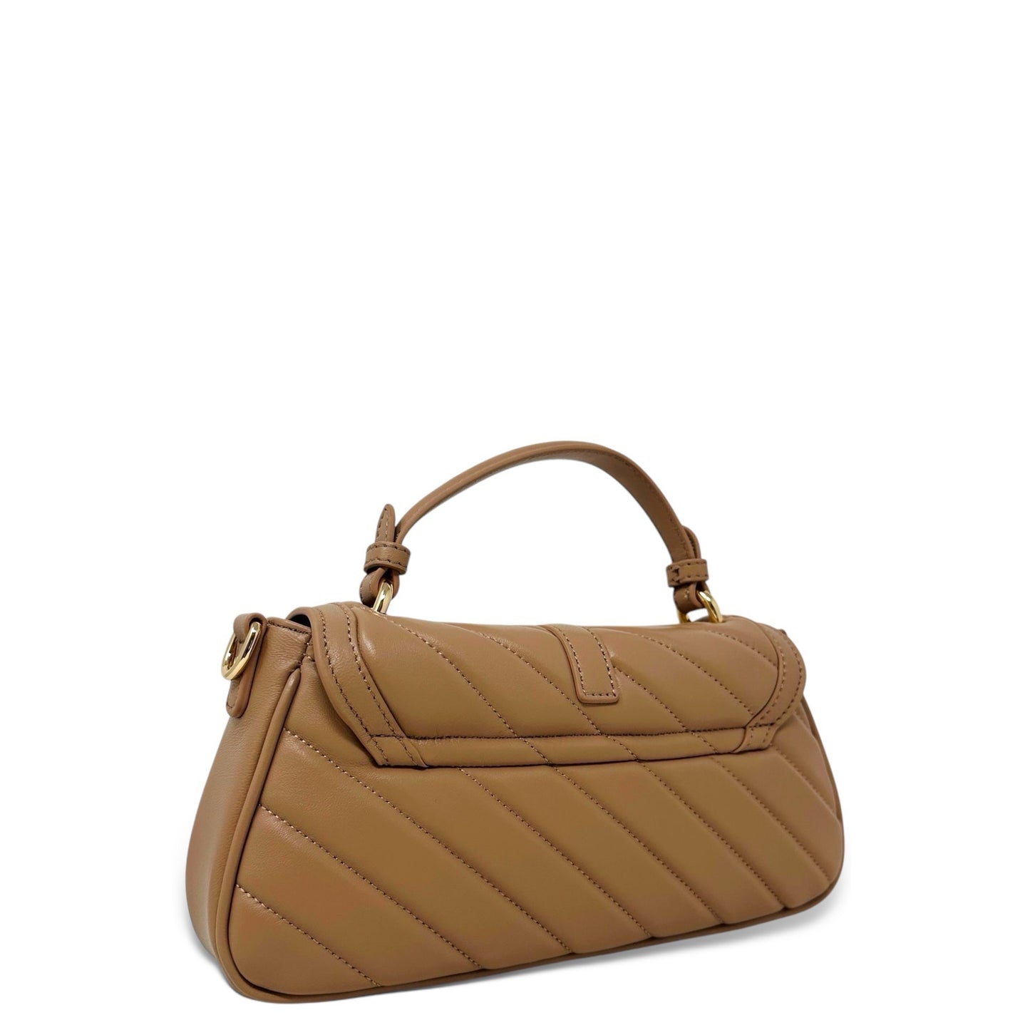 La Carrie Bag - Beige Plumar Bag