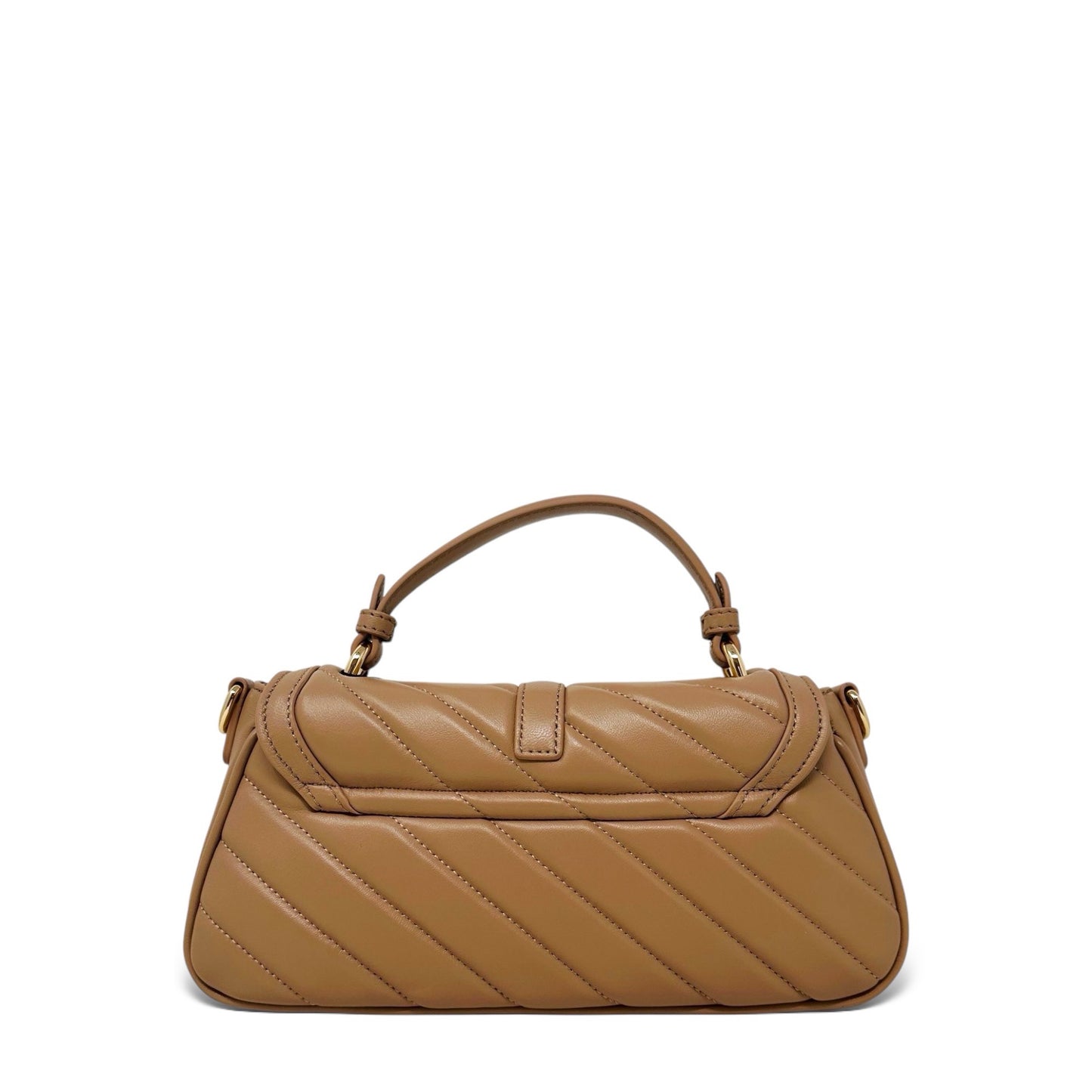 La Carrie Bag - Beige Plumar Bag