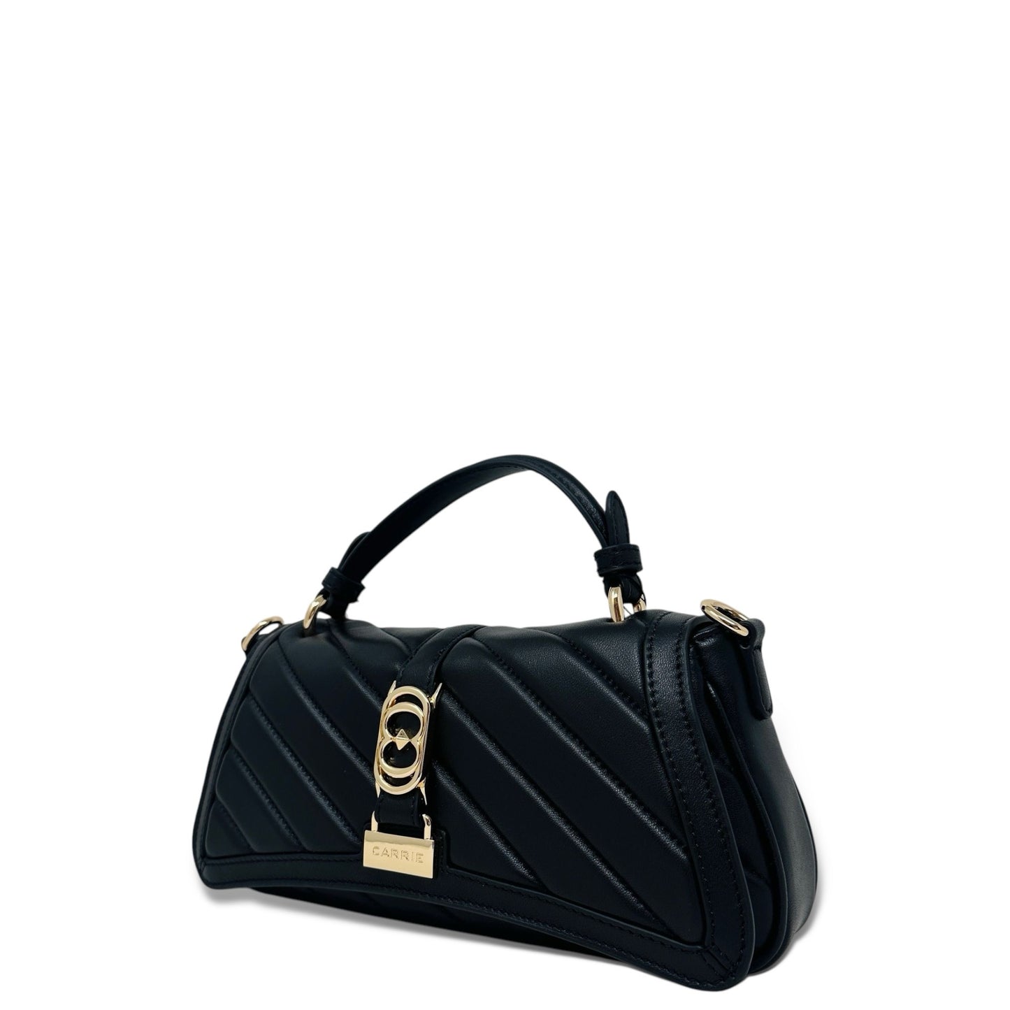 La Carrie Bag - Black Plumar Bag