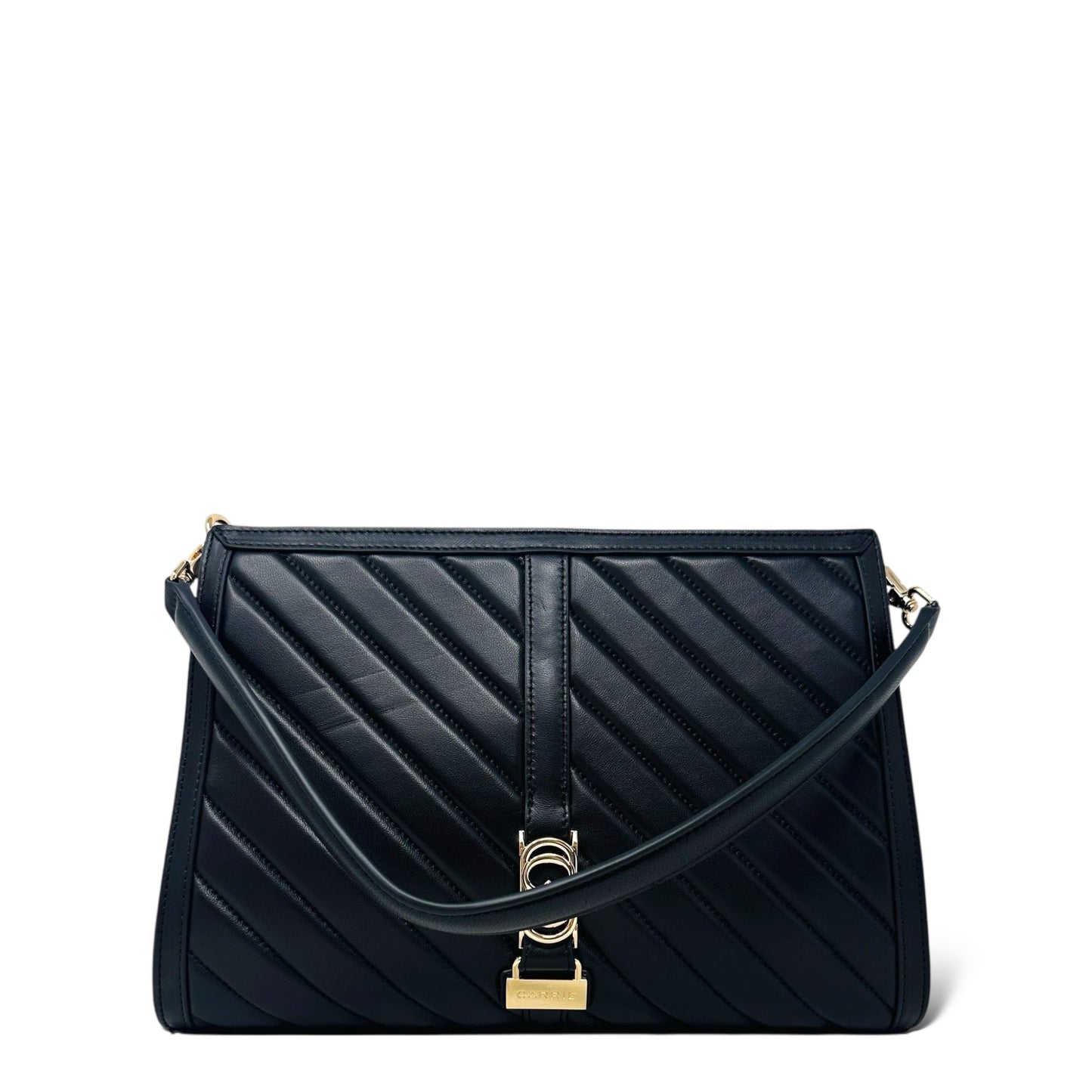 La Carrie Bag - Black Plumar Shopper