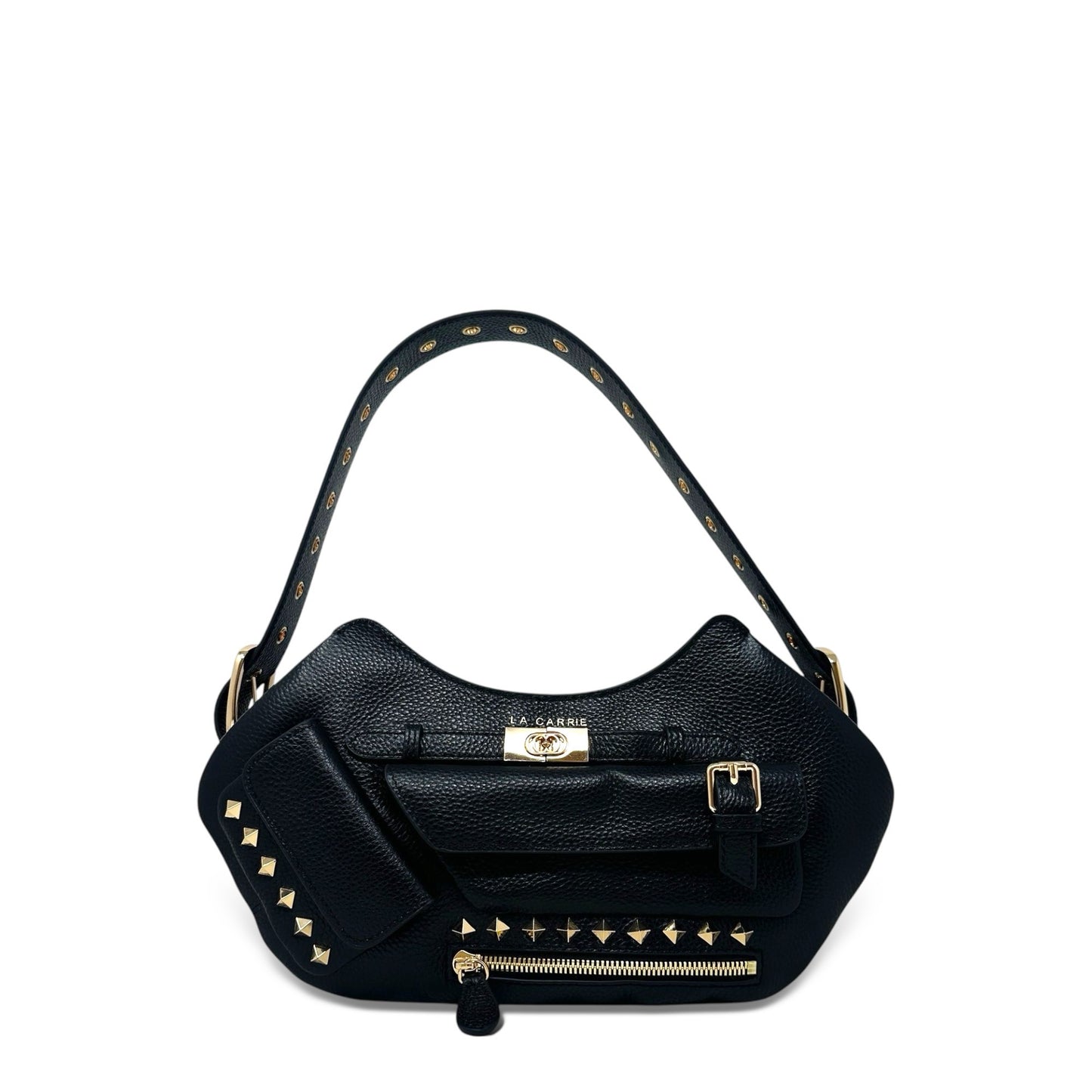 La Carrie Bag - Black Rock Pocket Bag