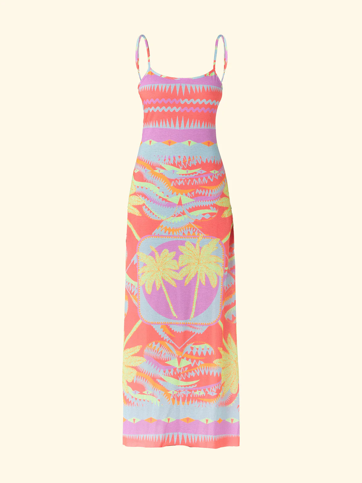 F**K - Vestito Lungo Donna Fantasia SW3303-X26