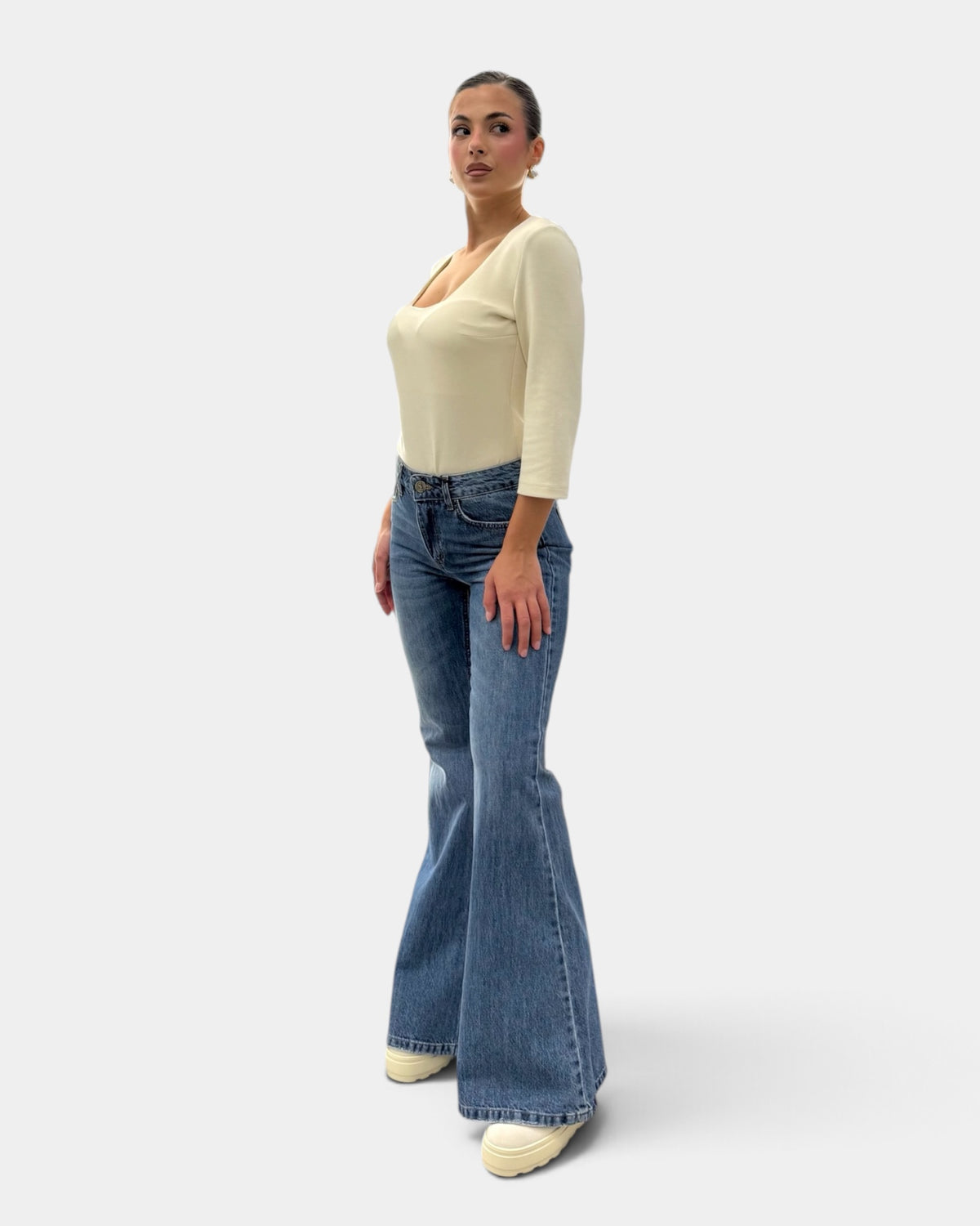 Silence Limited - Jeans Flaire Denim