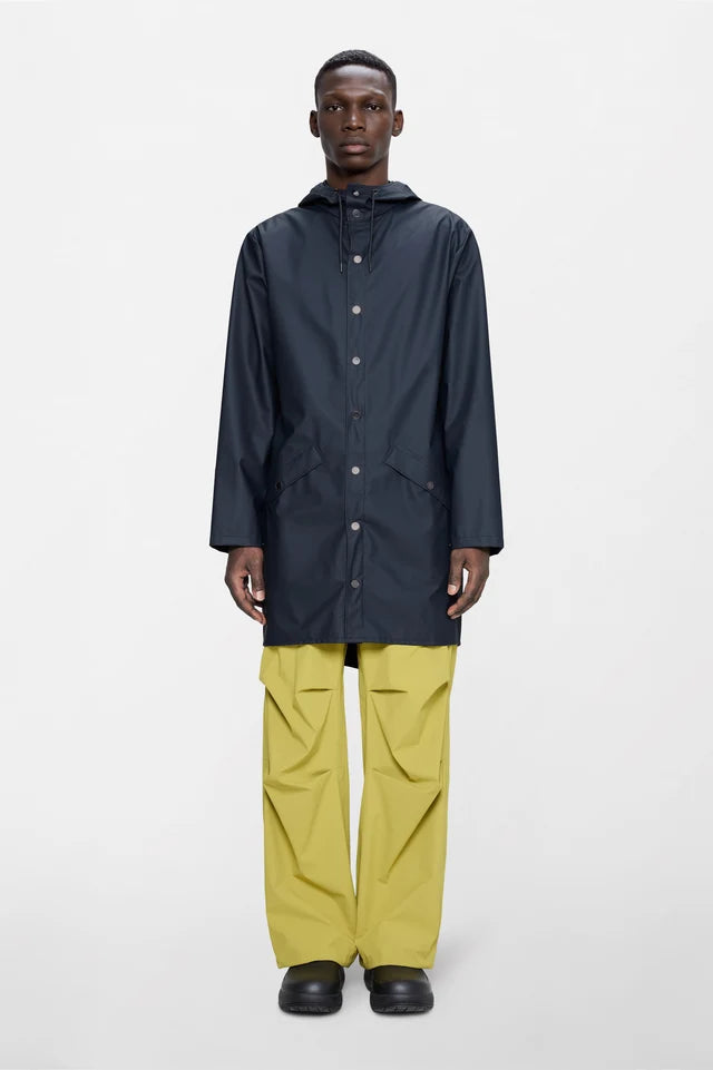Rains - Long Jacket W3 Unisex Navy