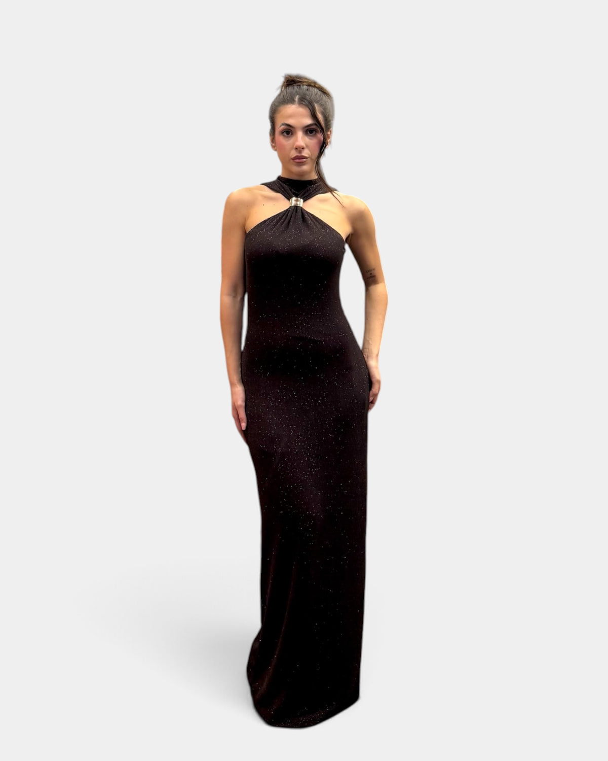 D'Elle - Giulia Mastini - Abito Lurex Marrone