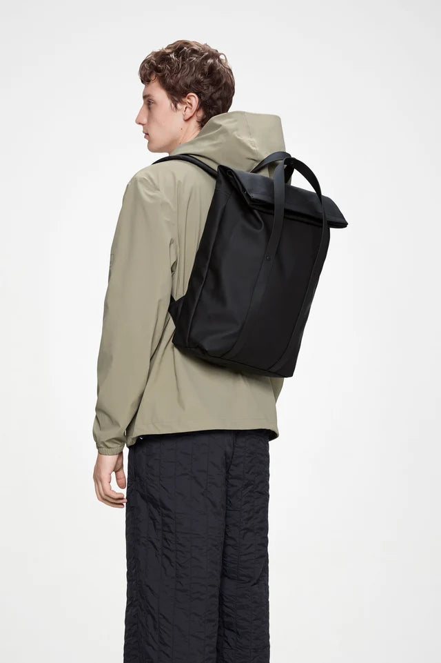 Rains - Zainetto 2 Way Tote Backpack Nero