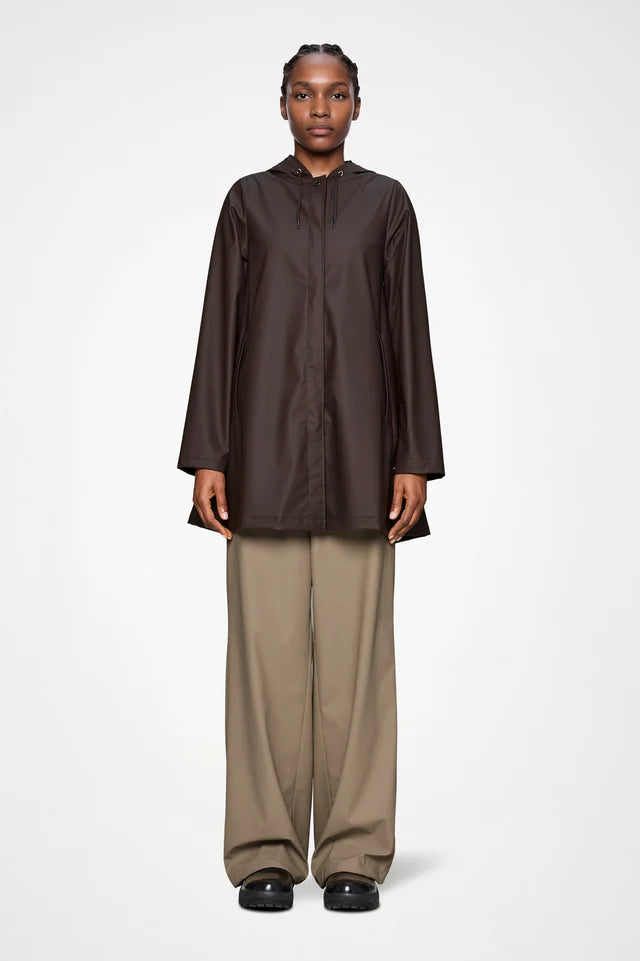 Rains - A-Line W Jacket Donna Testa di Moro