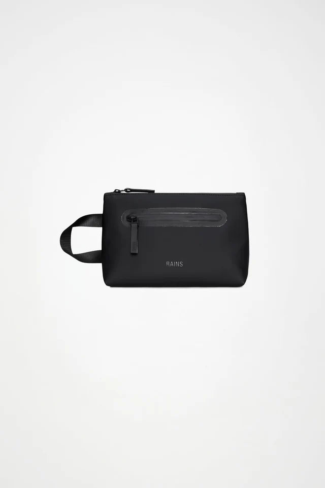 Rains - Pochette 2 Zip Cosmetic Bag Large Nera