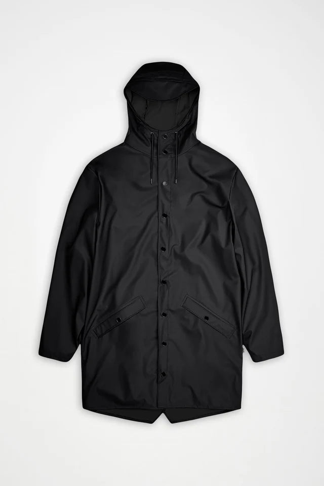 Rains - Long Jacket W3 Unisex Nera