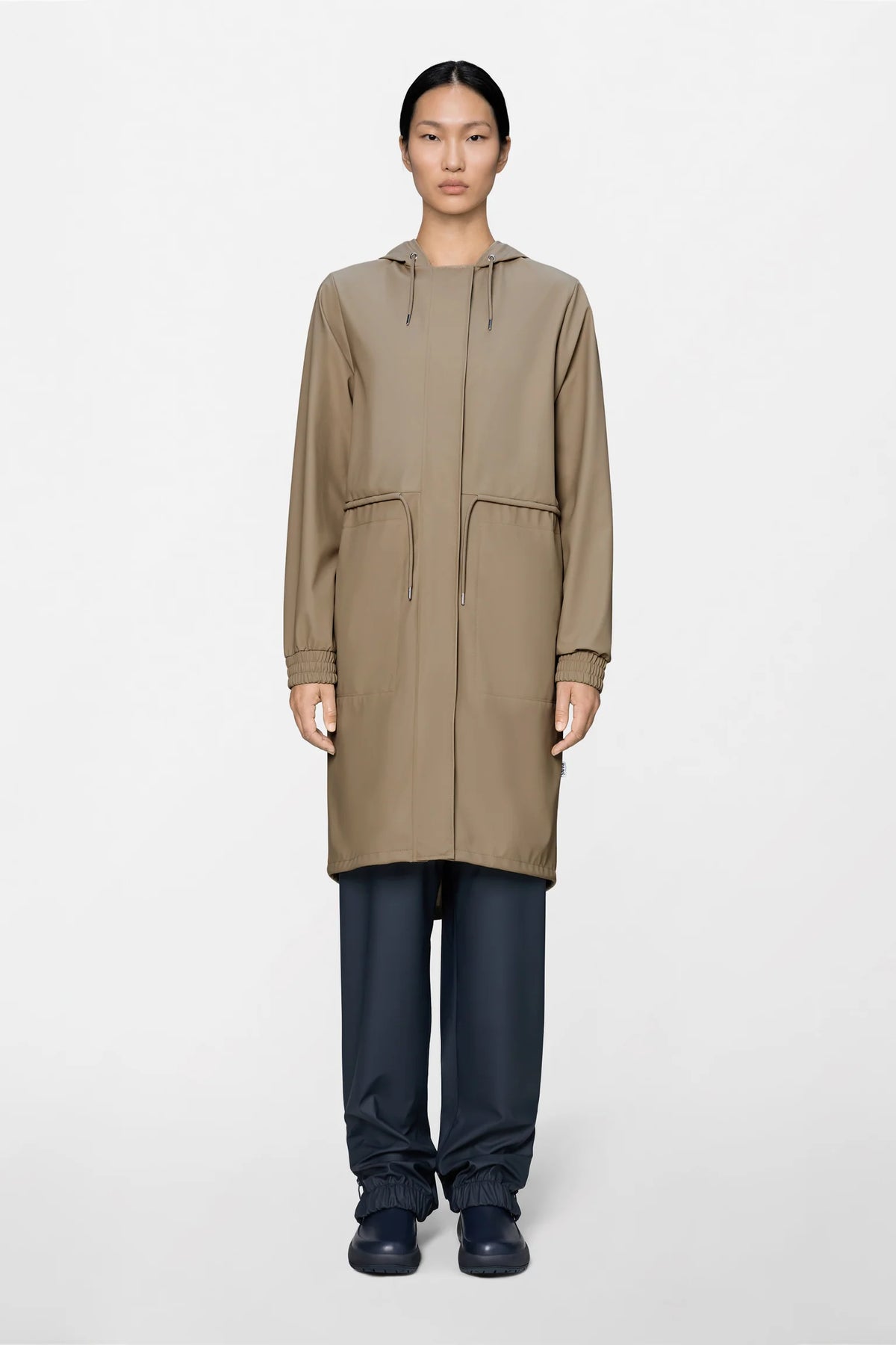 Rains - String W Parka Beige