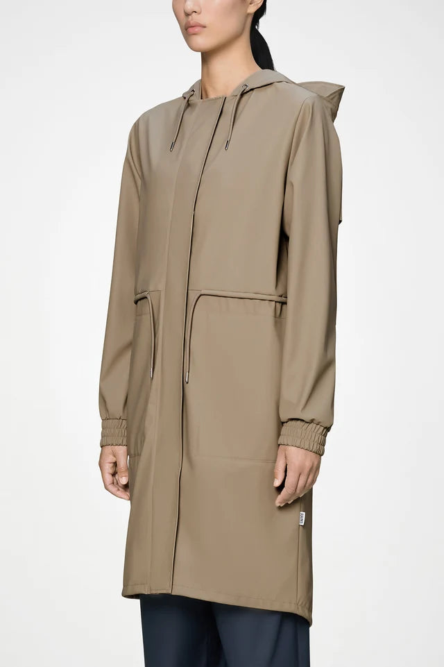 Rains - String W Parka Beige