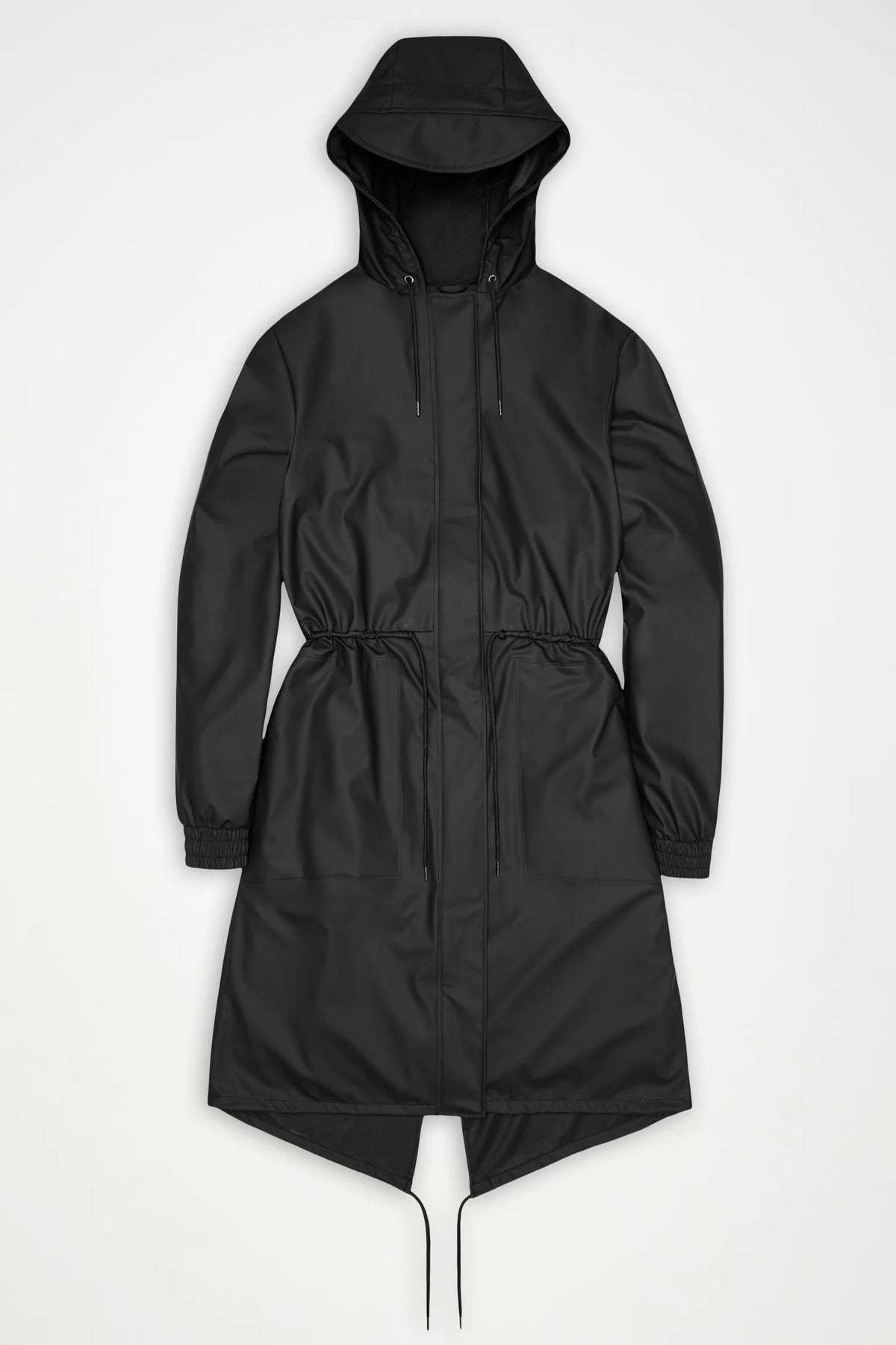 Rains - String W Parka Nera